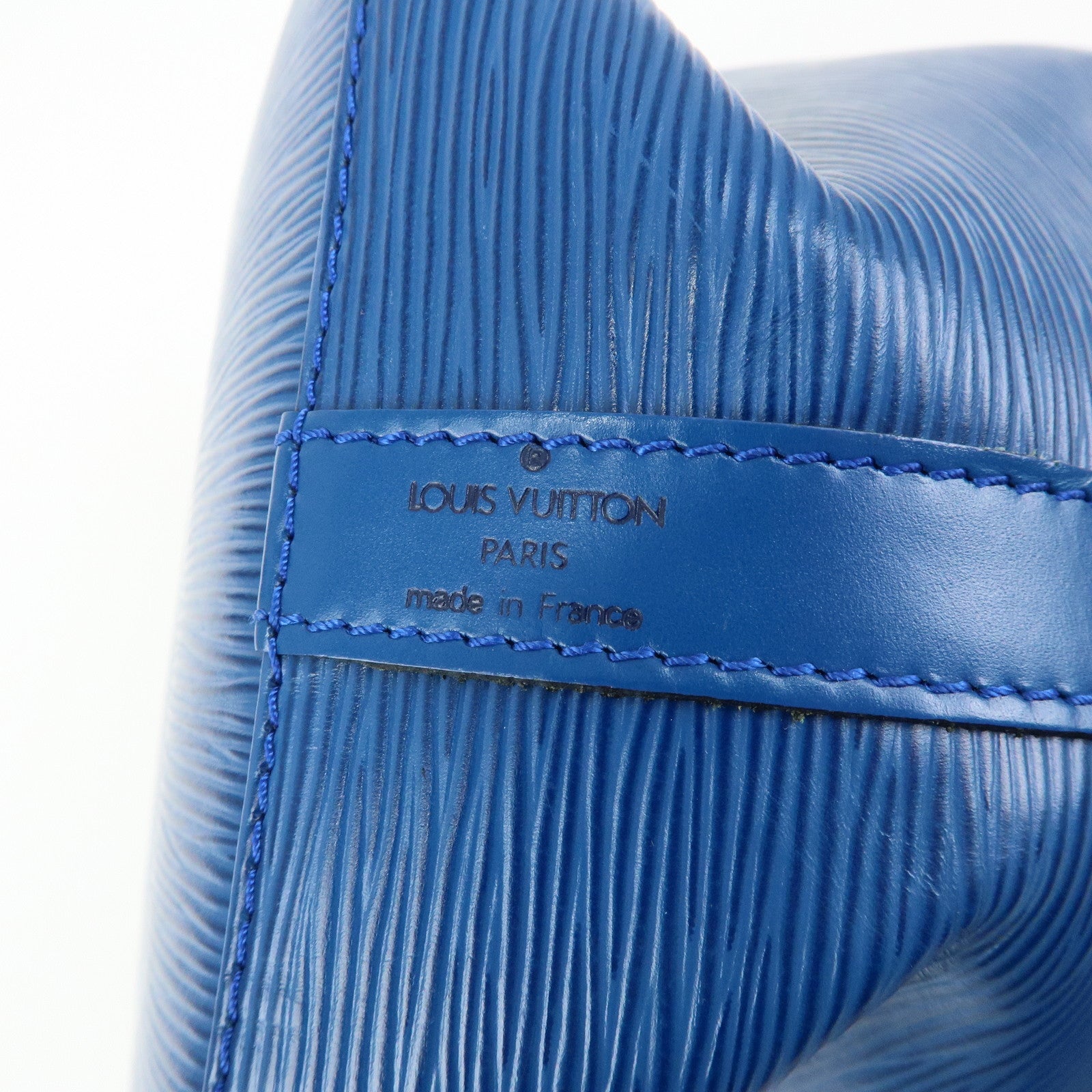 Louis Vuitton Epi Petit Noe Shoulder Hand Bag Toledo Blue M44105