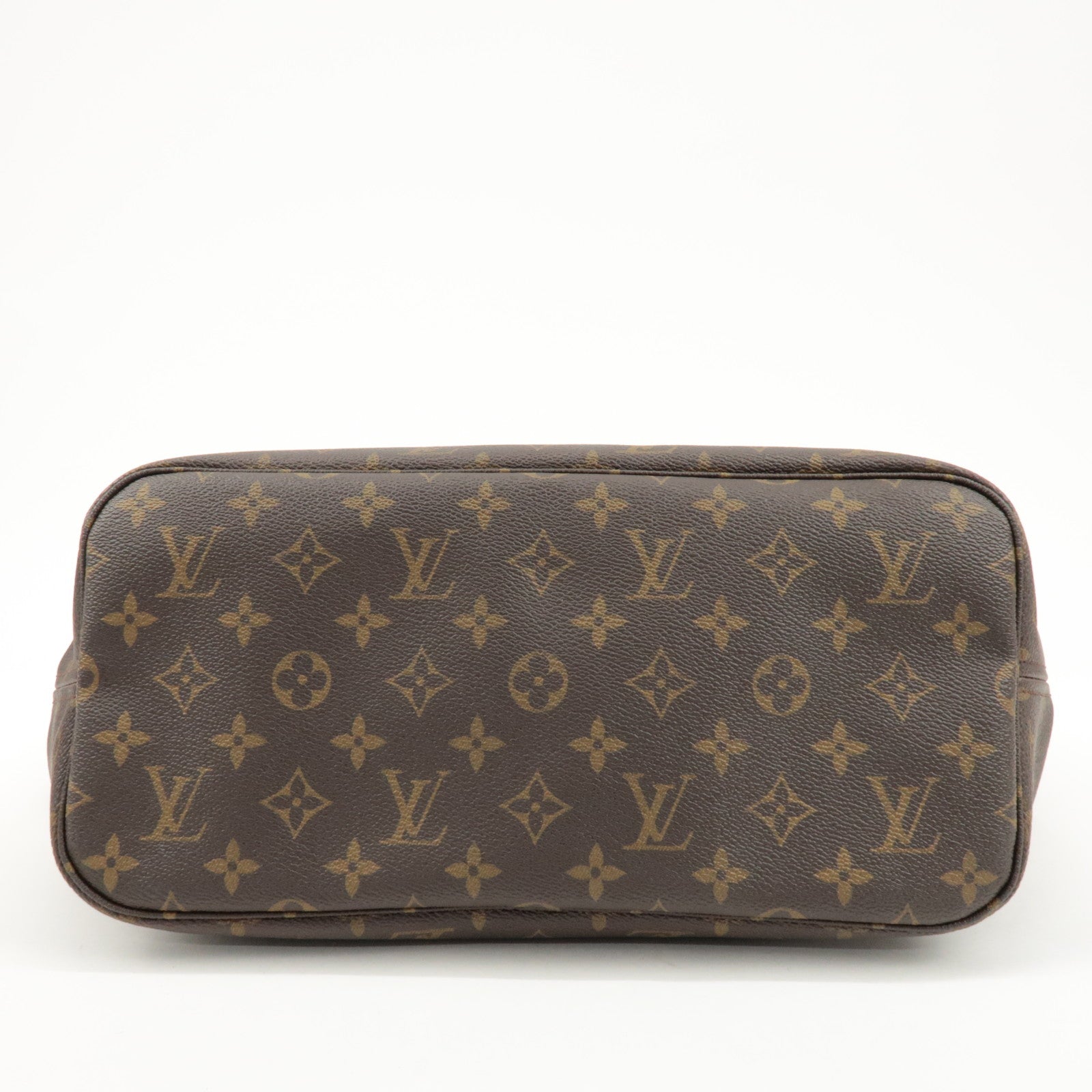Louis Vuitton Monogram Neverfull MM Tote Bag Brown M40156 Used