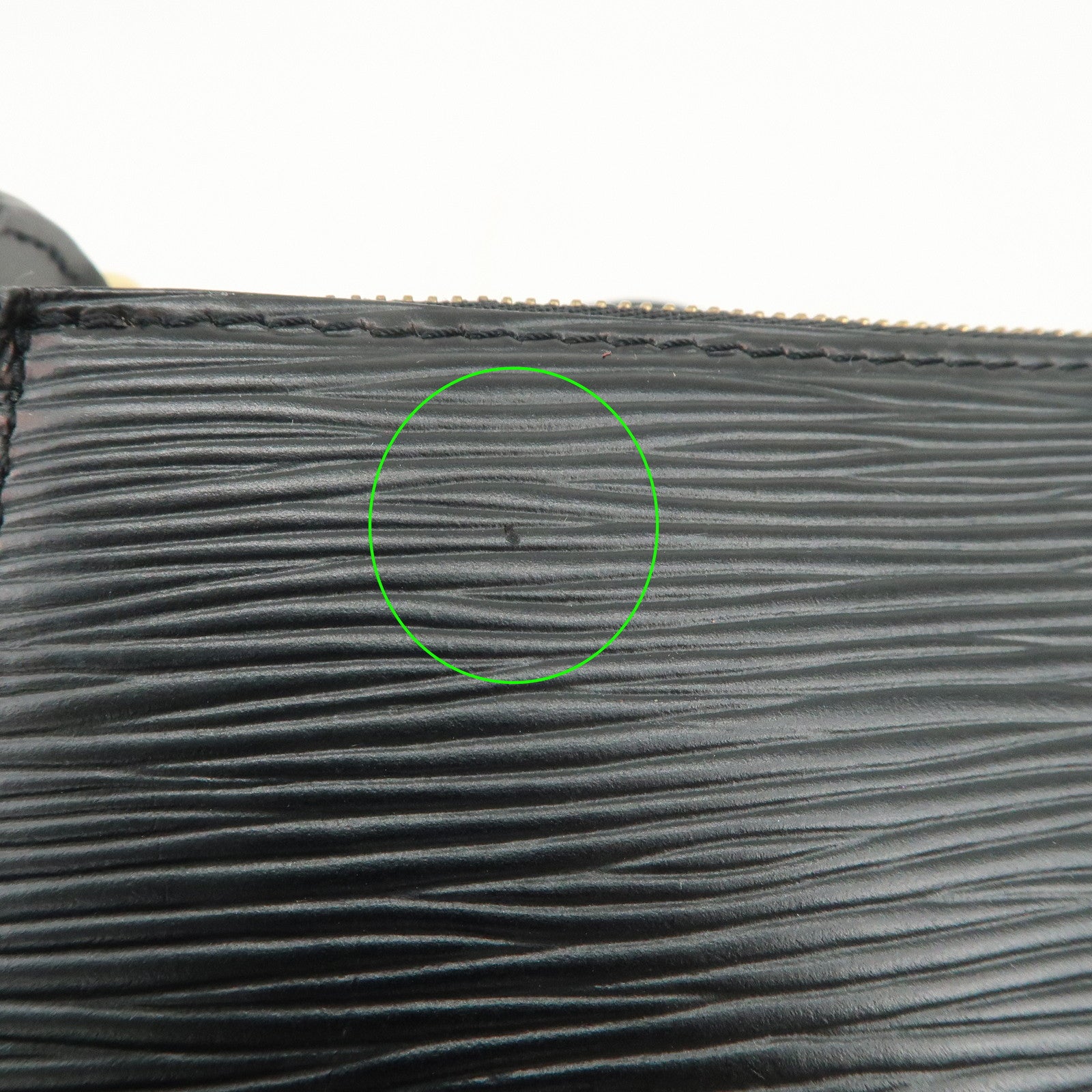 Louis Vuitton Epi Pochette Accessoires Hand Bag Noir M52942