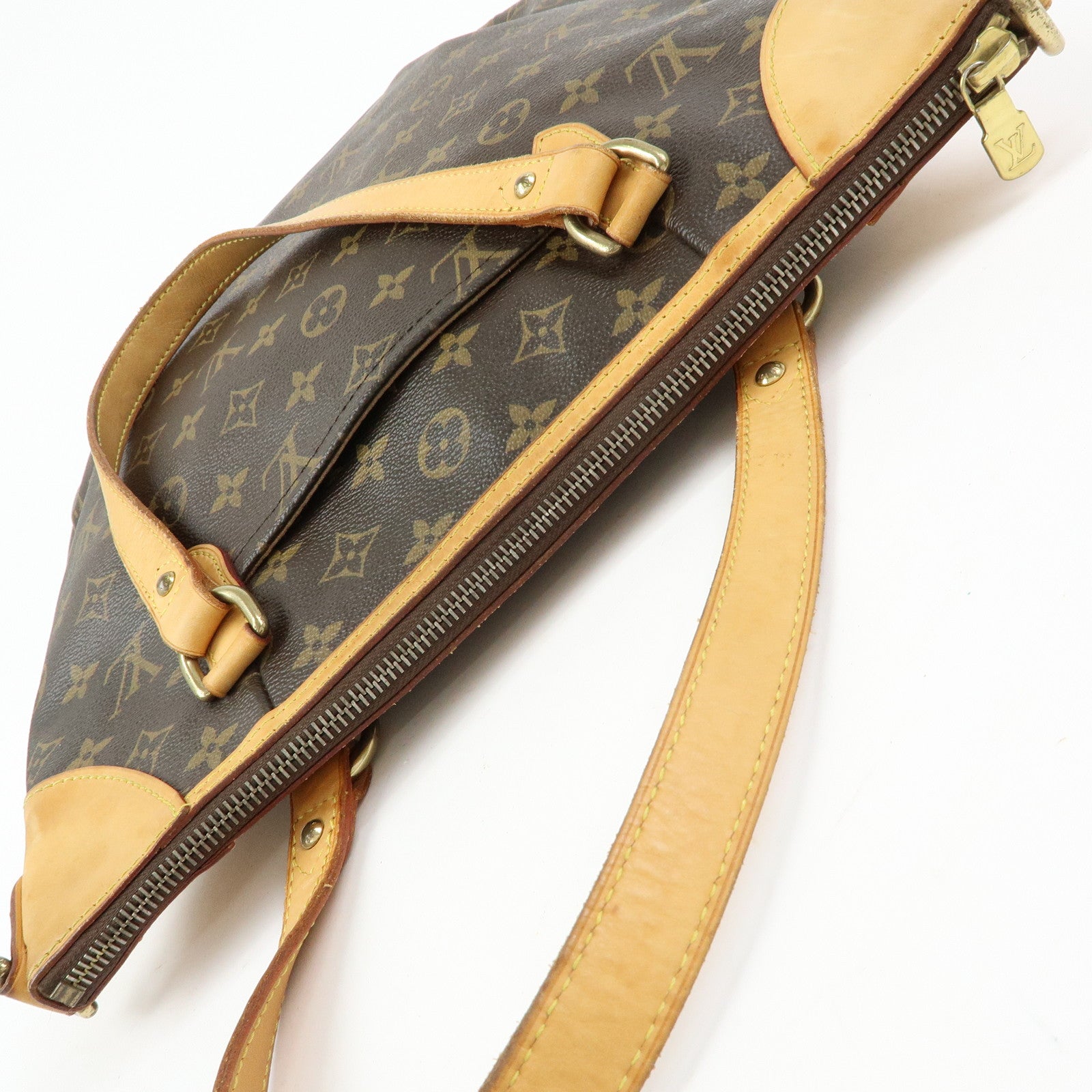 Louis Vuitton Monogram Canvas Odeon GM Tote Bag Brown M56388