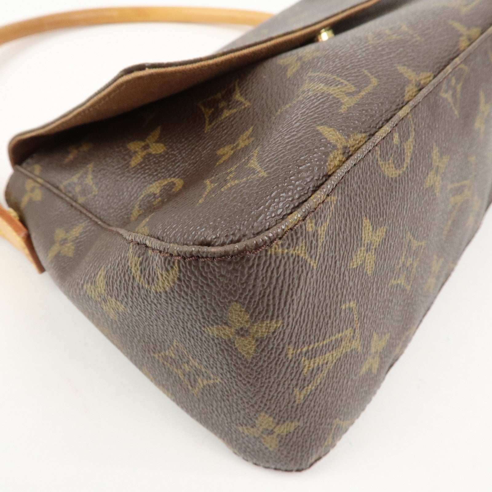 Louis Vuitton Monogram Mini Looping Shoulder Bag Brown M51147