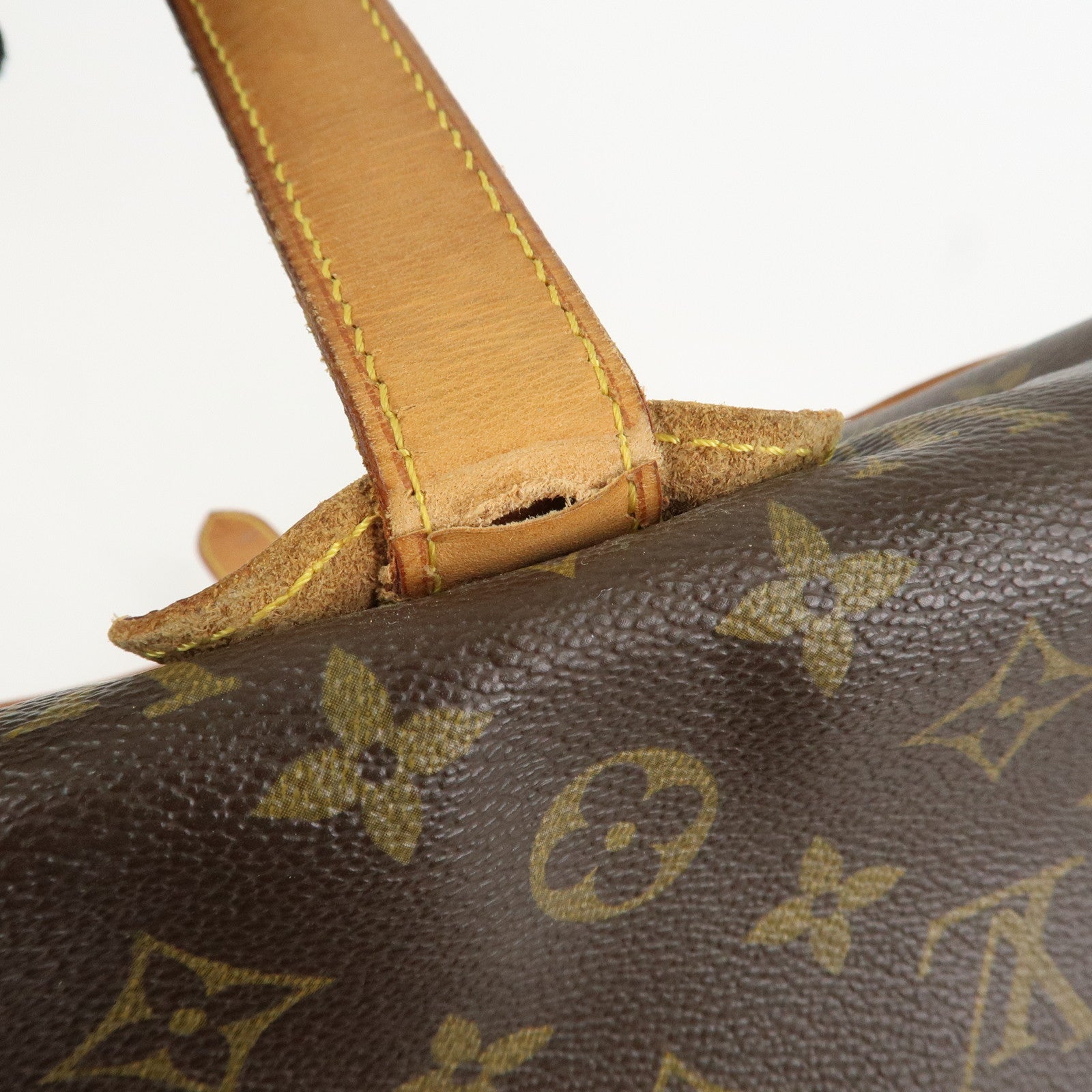 Louis Vuitton Monogram Saumur 35 Shoulder Bag Brown M42254