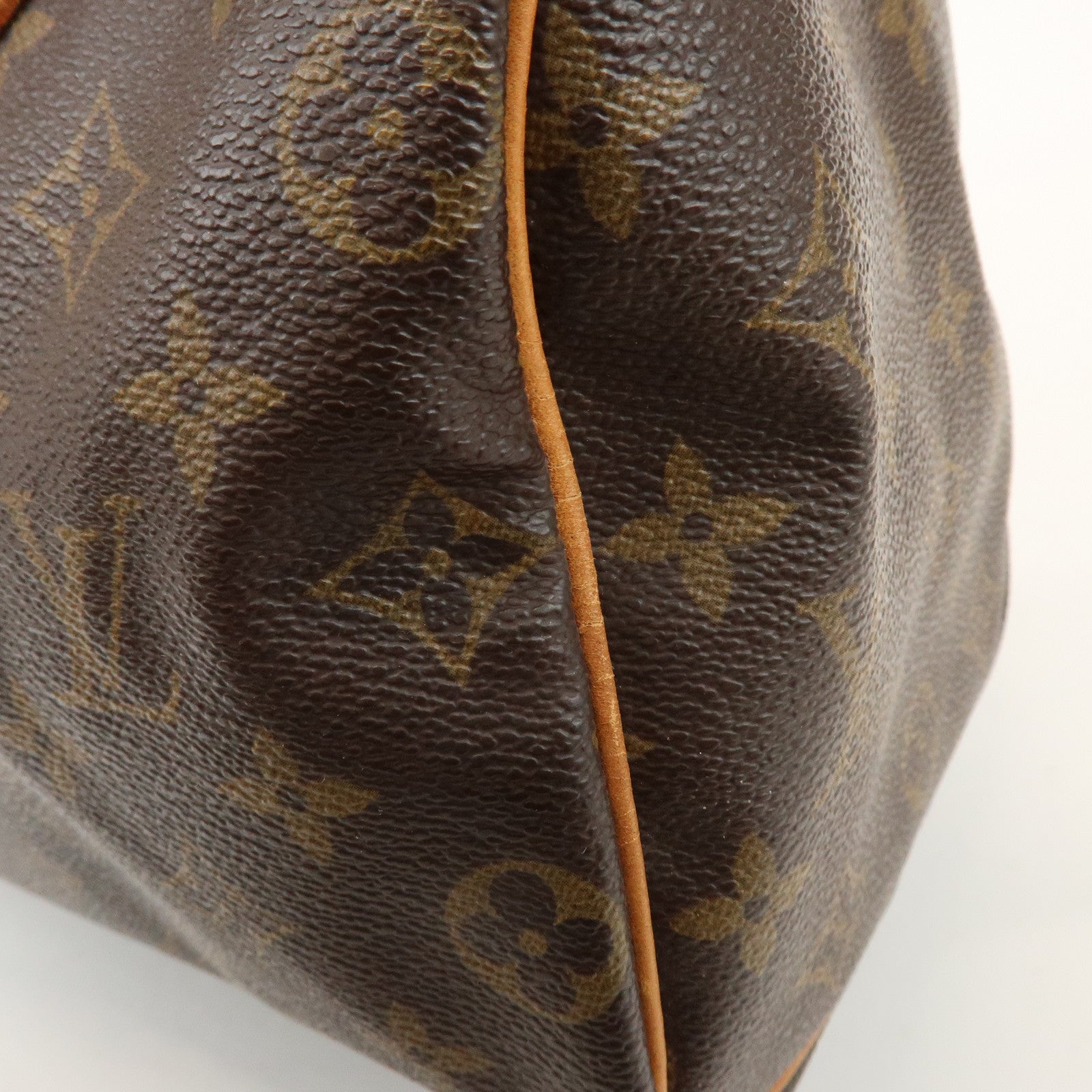 Louis Vuitton Monogram Speedy 25 Boston Bag Hand Bag Brown M41528