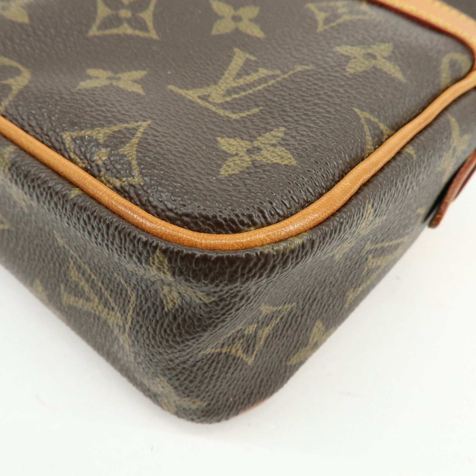 Louis Vuitton Monogram Compiegne 23 Pouch Clutch Bag Brown M51845