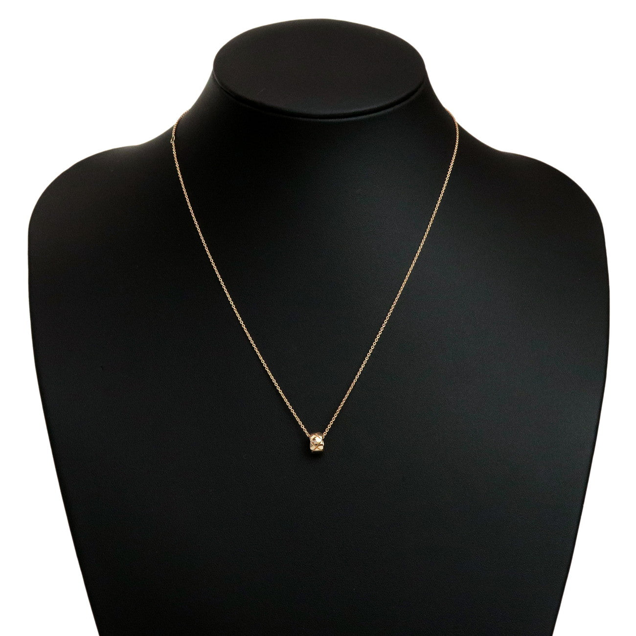 CHANEL COCO Crush Necklace K18PG 750PG Rose Gold J12306