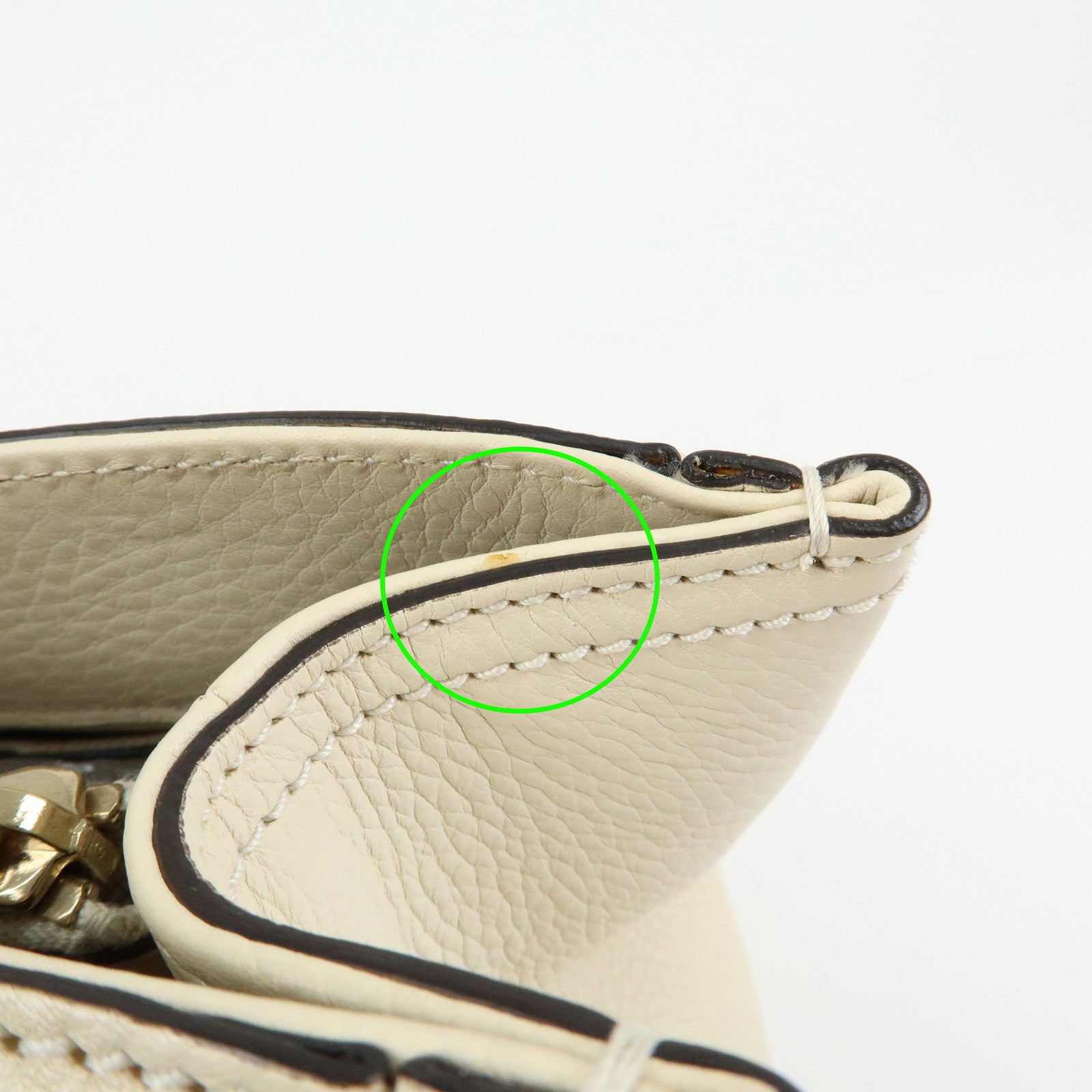 GUCCI Bamboo Shopper Medium 2Way Bag Shoulder Bag Ivory 323660