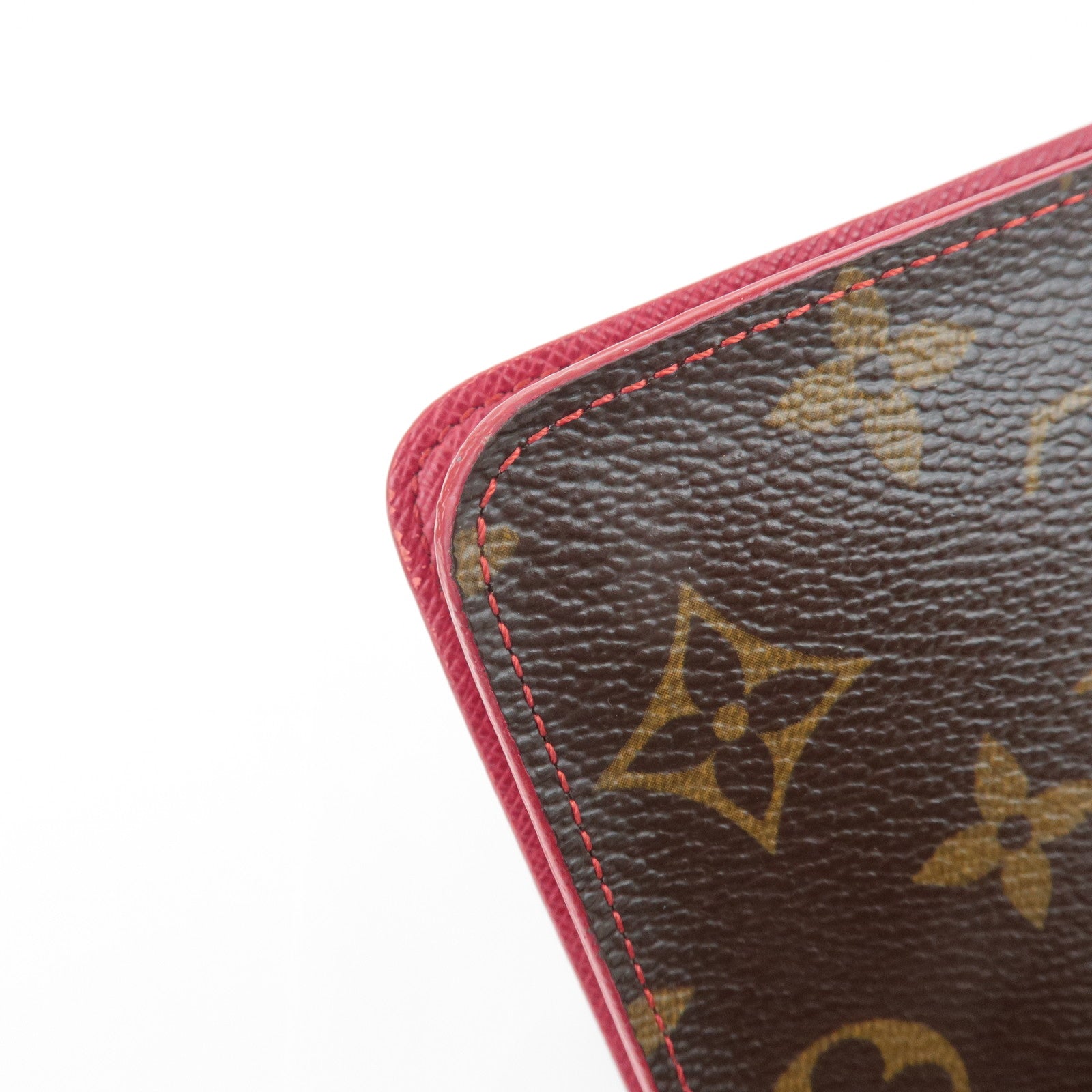 Louis Vuitton Monogram Cherry Porte Monnaie Zip Round Zippy Wallet M95006 Used