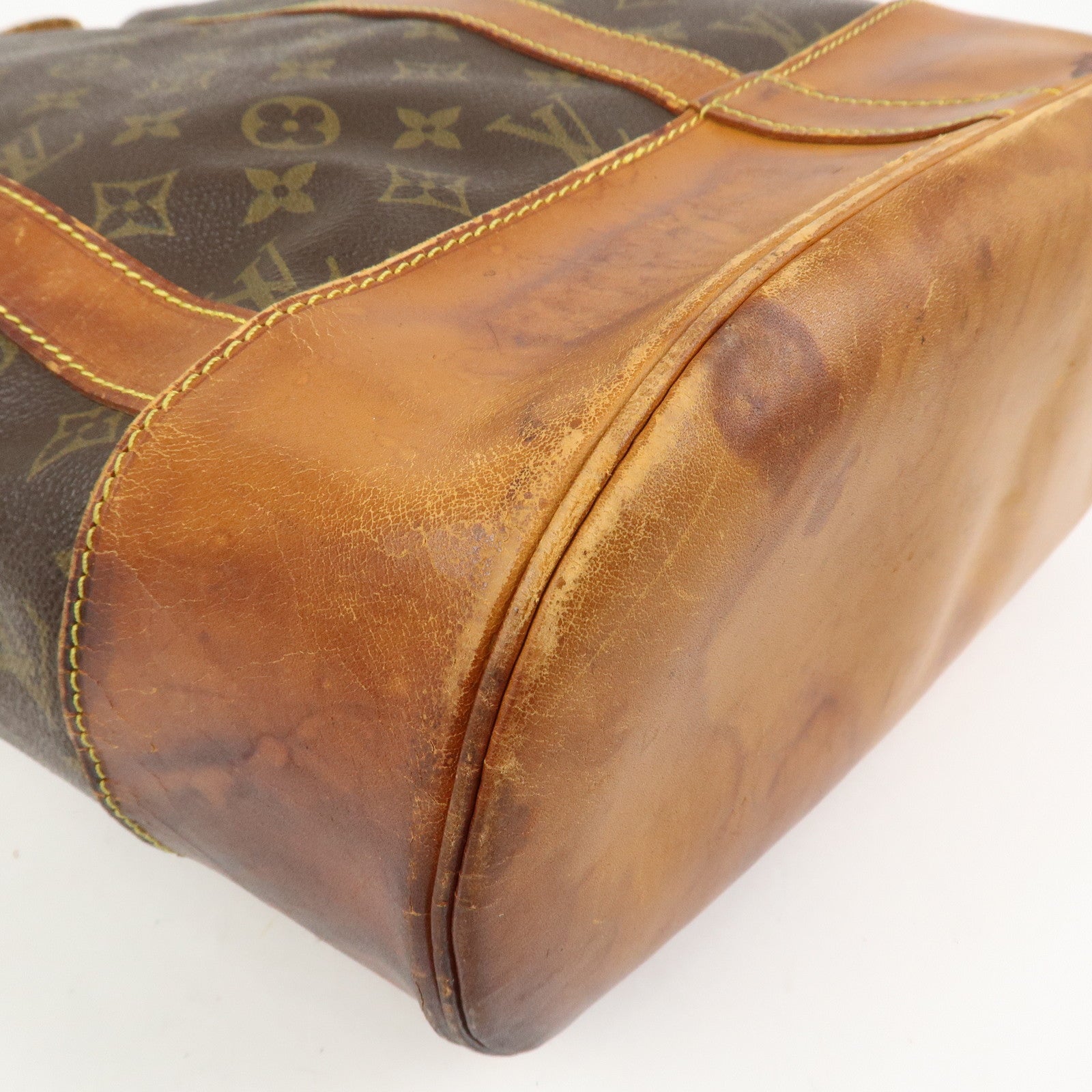 Louis Vuitton Monogram Randonnee GM Shoulder Bag Brown M42244