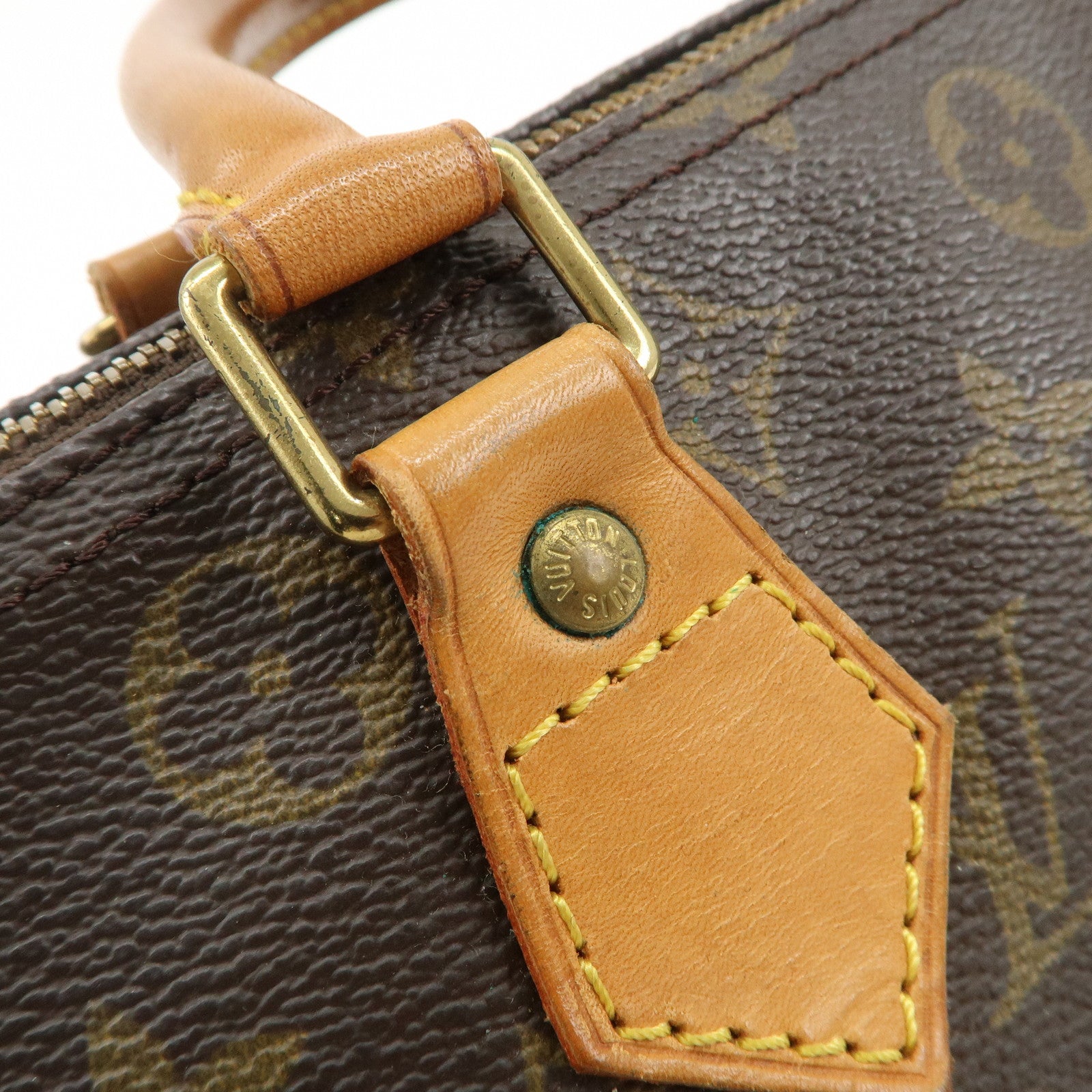 Louis Vuitton Monogram Speedy 30 Hand Bag Boston Bag M41526 Used