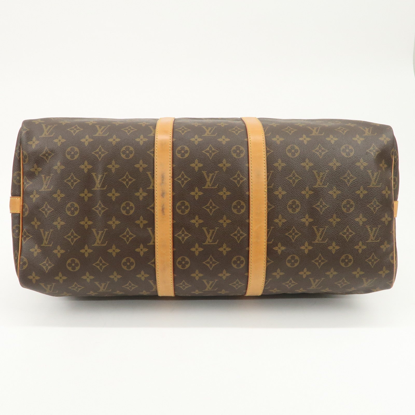 Louis Vuitton Monogram Keep All Bandouliere 55 Boston Bag M41414