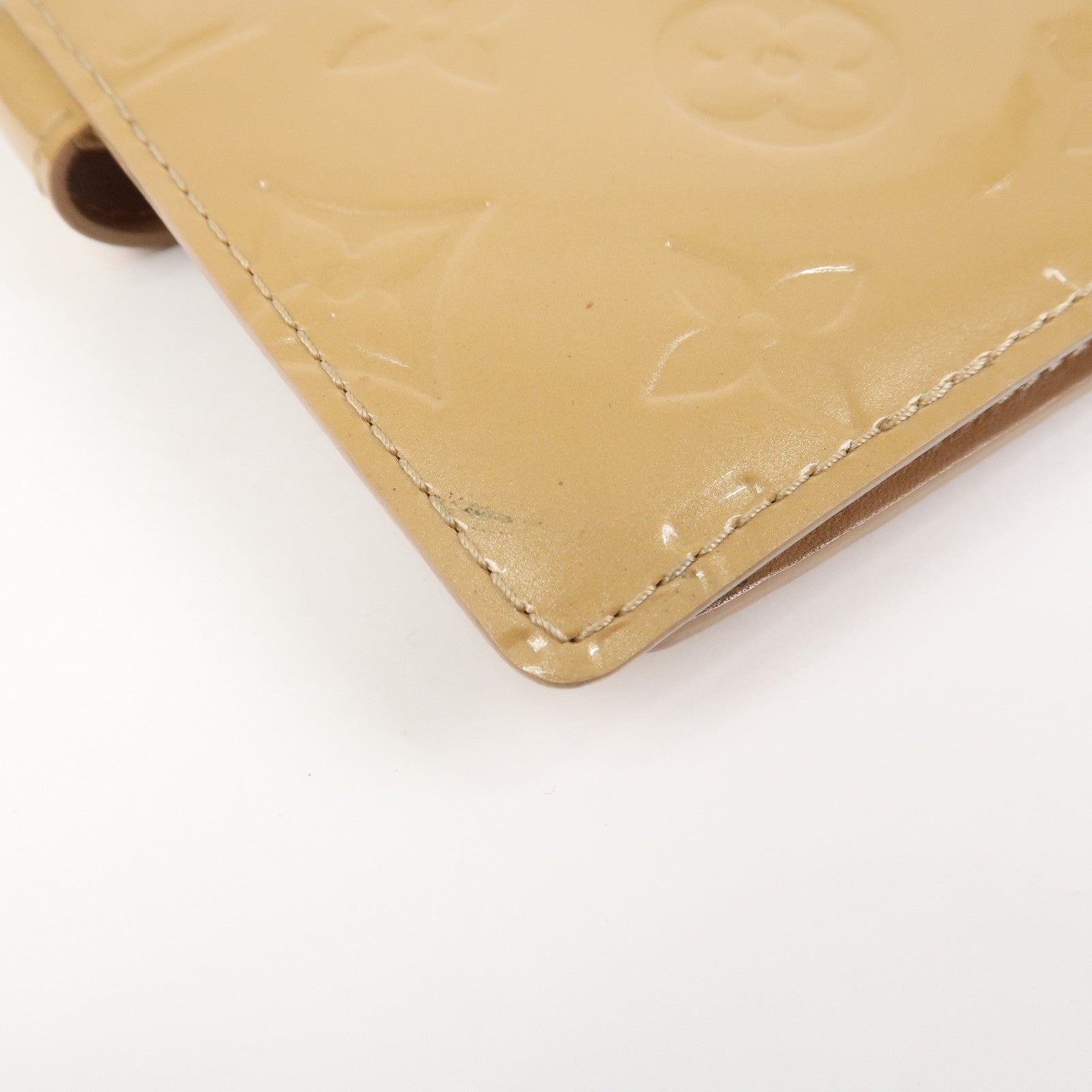 Louis Vuitton Monogram Vernis Agenda PM Planner Cover R21009
