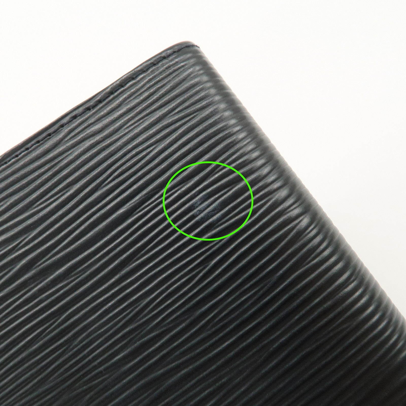 Louis Vuitton Epi Z Agenda PM Planner Cover Noir R20092