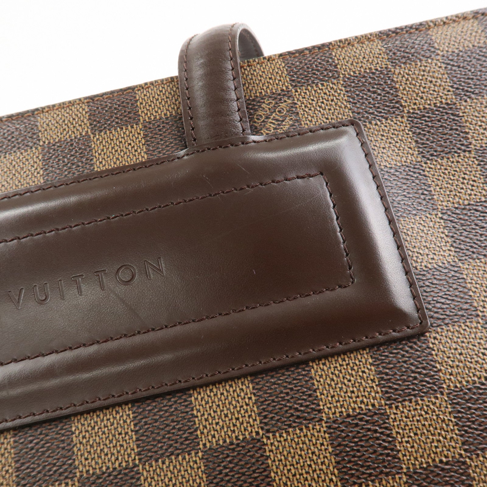 Louis Vuitton Damier Canvas Leather Ballorie Shoulder Bag N51123