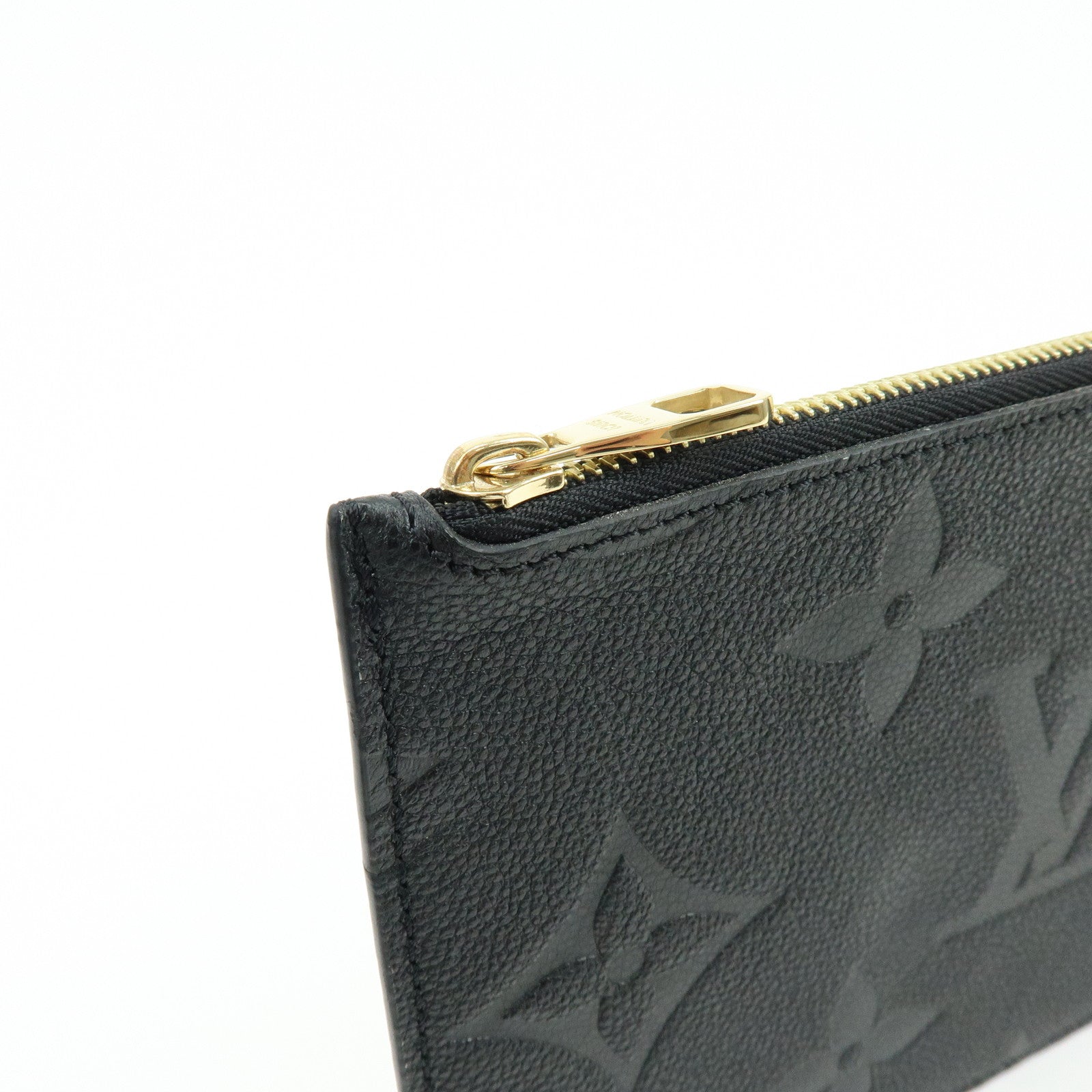Louis Vuitton Monogram Empreinte Leather Pouch for Neverfull M45685