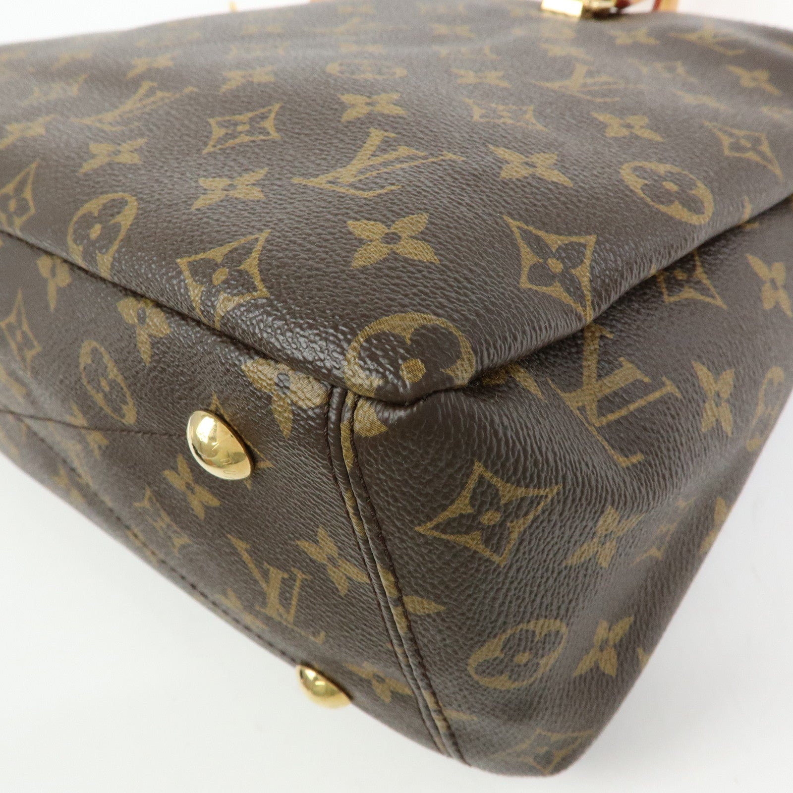 Louis Vuitton Monogram Pallas Canvas Leather 2Way Bag Cerise M41175