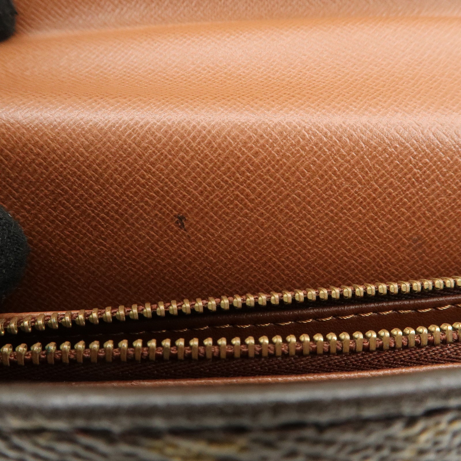 Louis Vuitton Monogram Malesherbes Hand Bag Brown M51379 Used