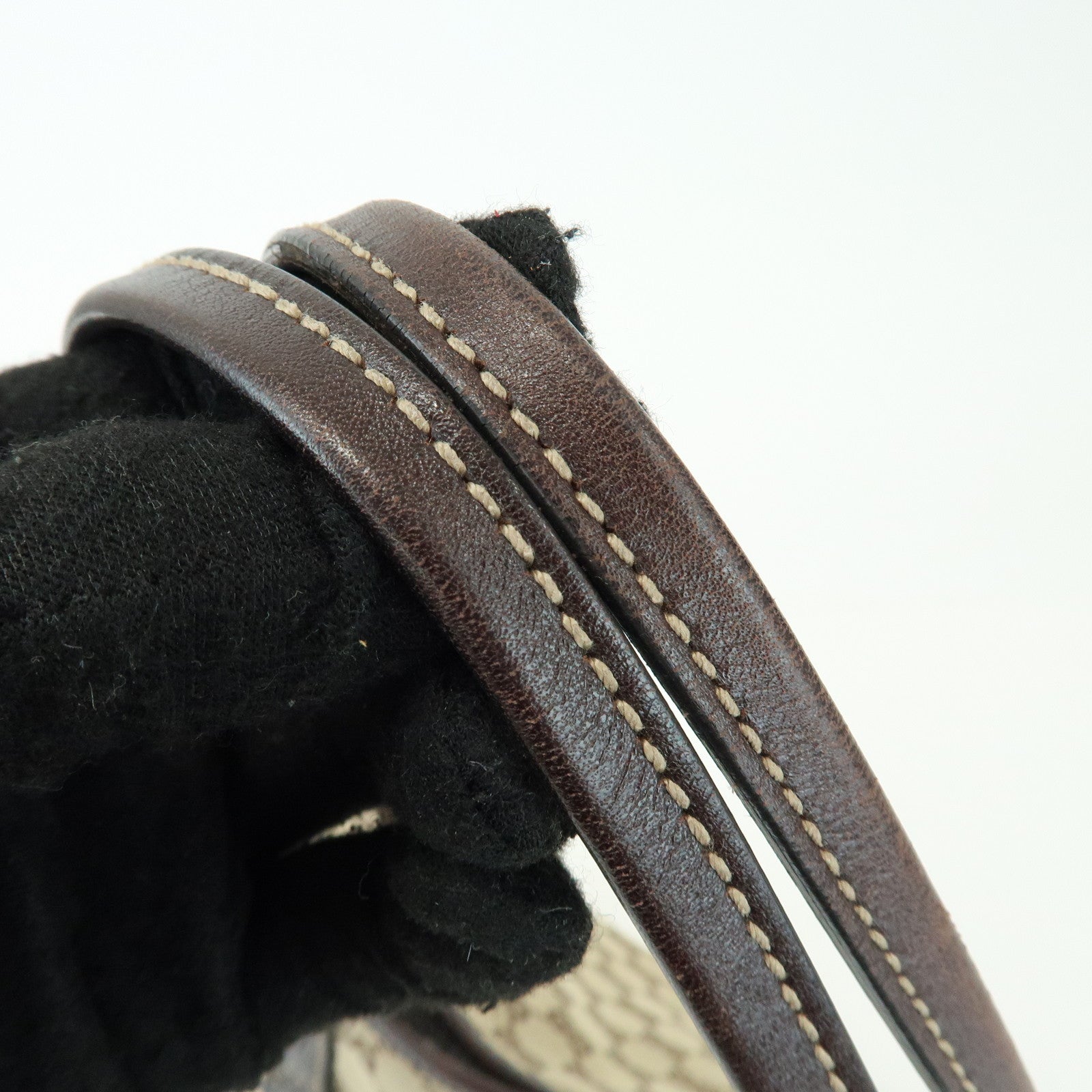 GUCCI New Britt Interlocking G Tote Bag Shoulder Bag Brown 169946