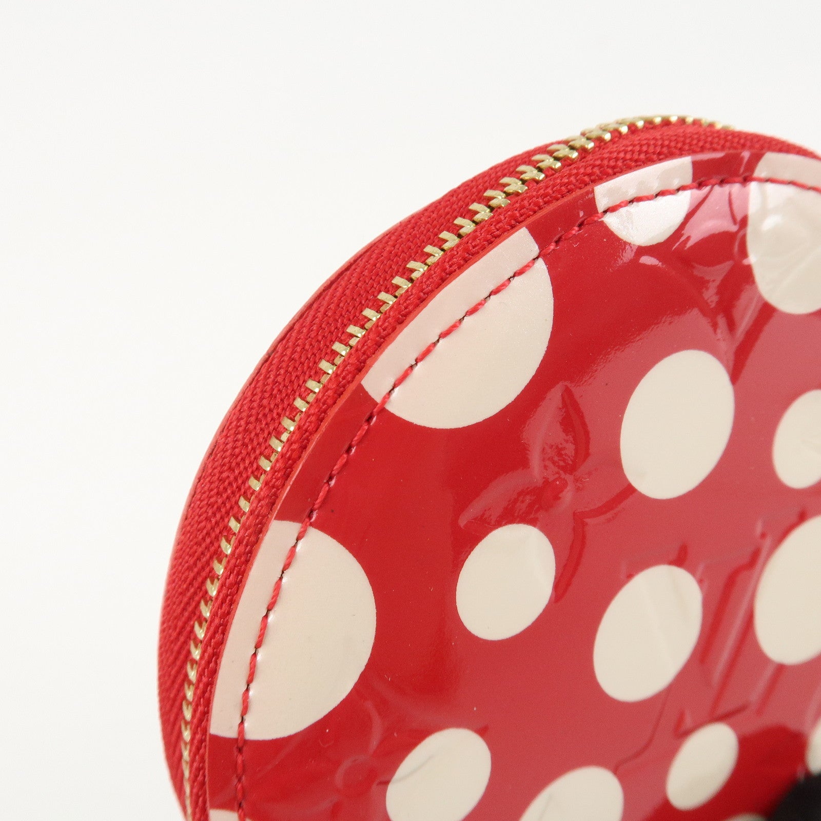 Louis Vuitton Vernis Yayoi Kusama Porte Monnaie Chapeau Coin M91570 Used