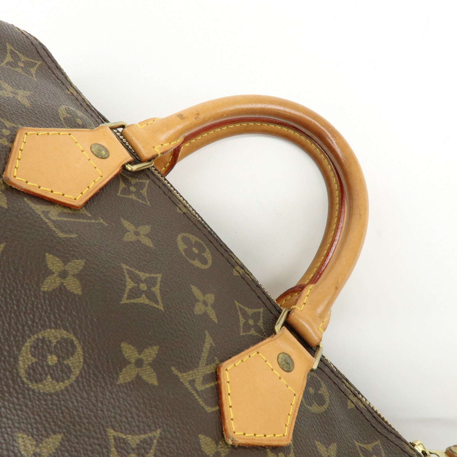 Louis Vuitton Monogram Speedy 30 Boston Bag Hand Bag Brown M41526