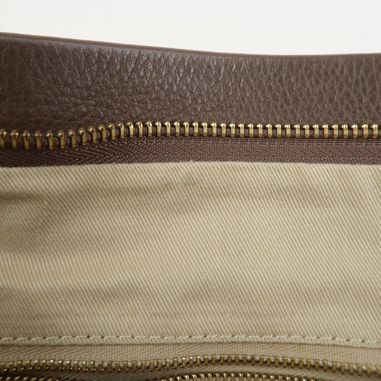 Chloe See by Chloe Leather Tote Bag Hand Bag Gray