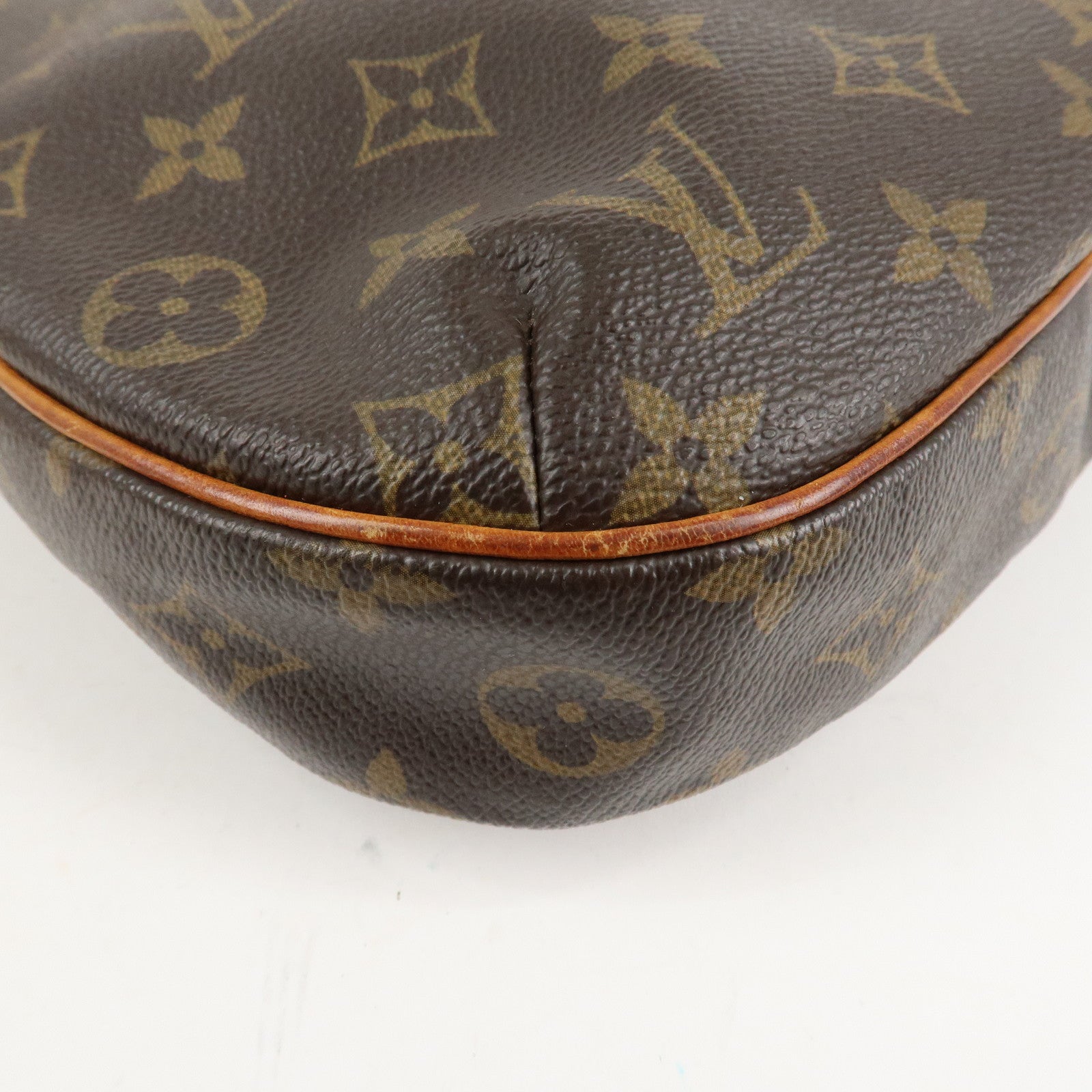 Louis Vuitton Monogram Odeon PM Shoulder Bag Brown M56390 Used