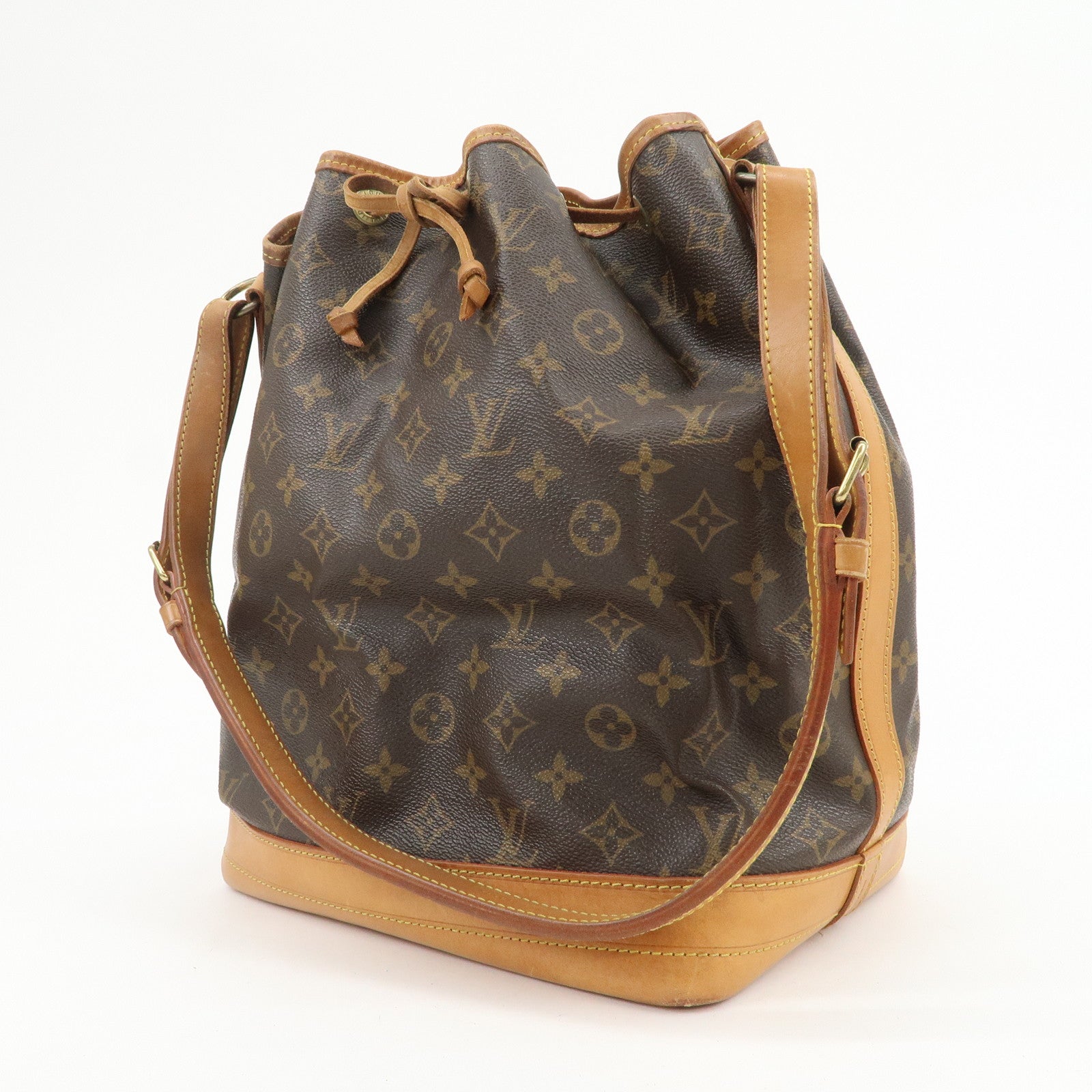 Louis Vuitton Monogram Noe Shoulder Bag Hand Bag Brown M42224