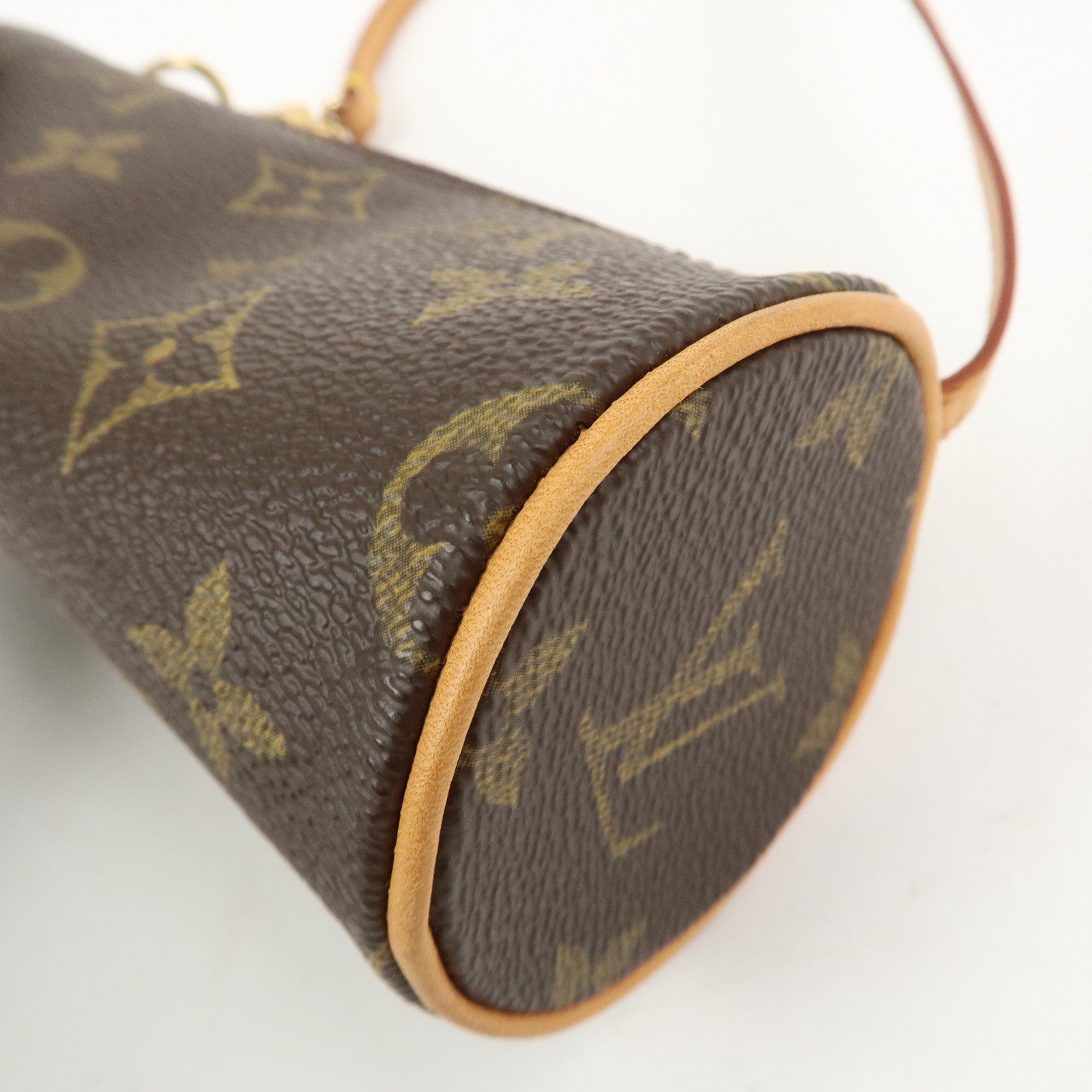 Louis Vuitton Monogram Mini Pouch for Papillon Bag Brown
