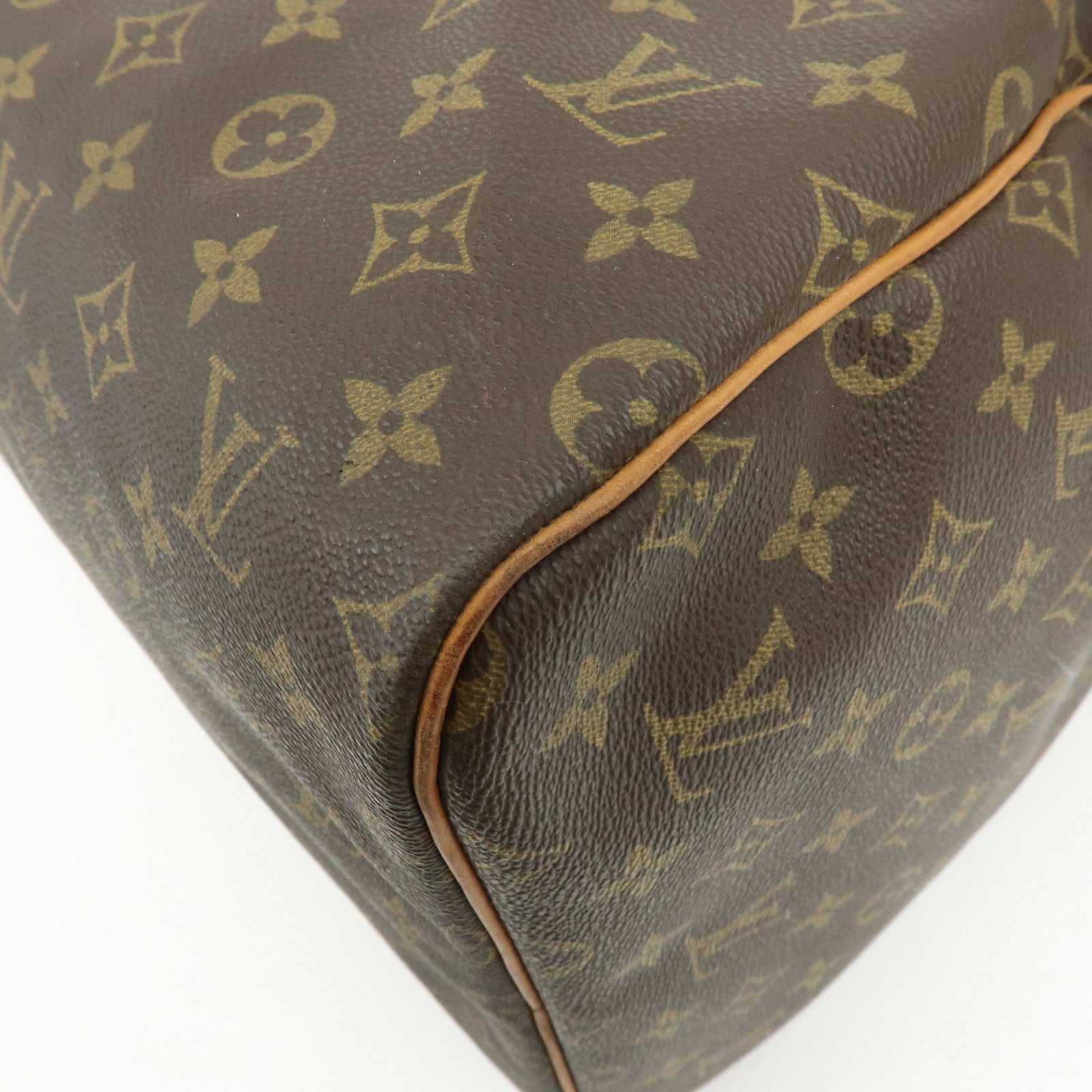 Louis Vuitton Monogram Keep All 55 Boston Bag Brown M41424