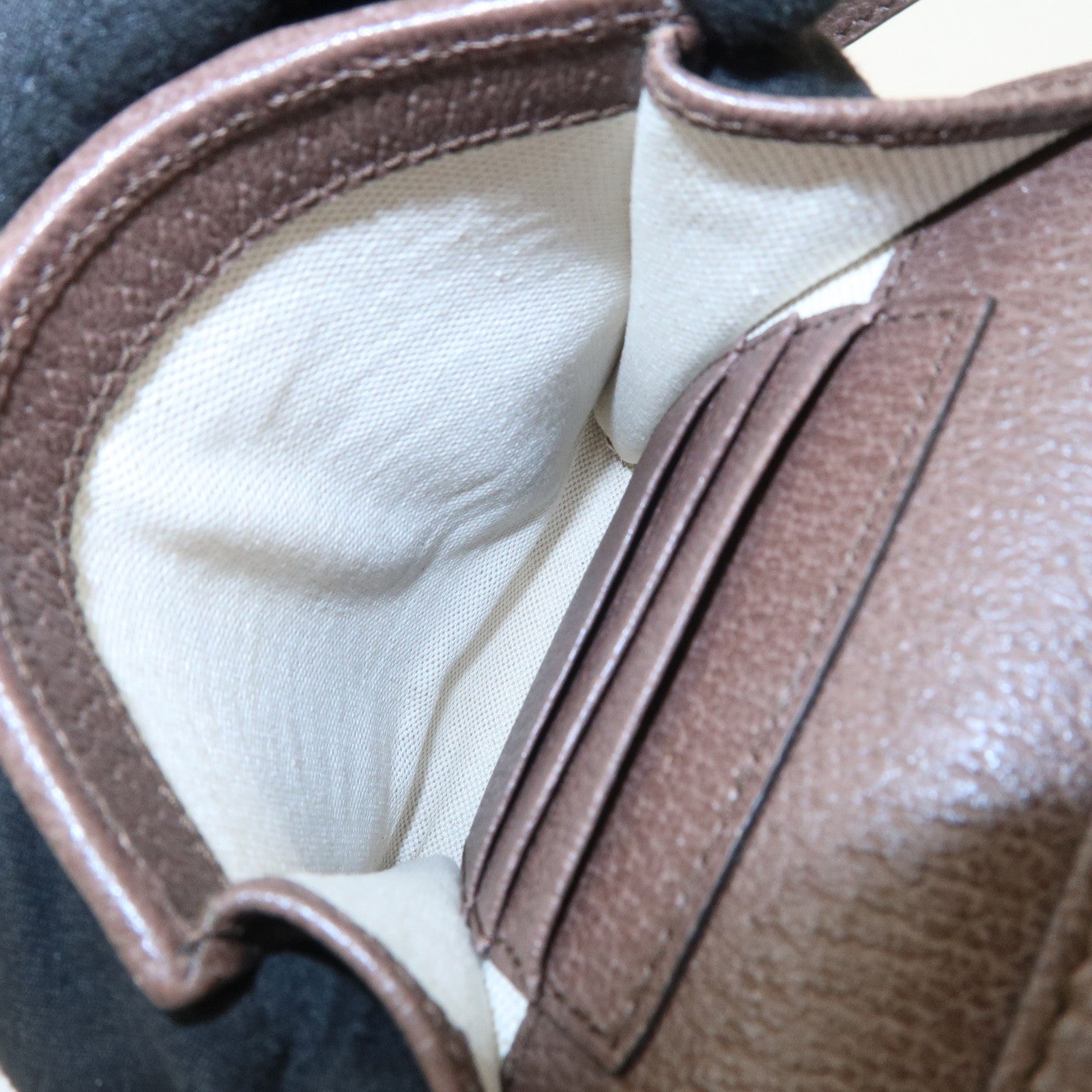 GUCCI Ophidia Sherry GG Supreme PVC Mini Shoulder Bag Beige 625757