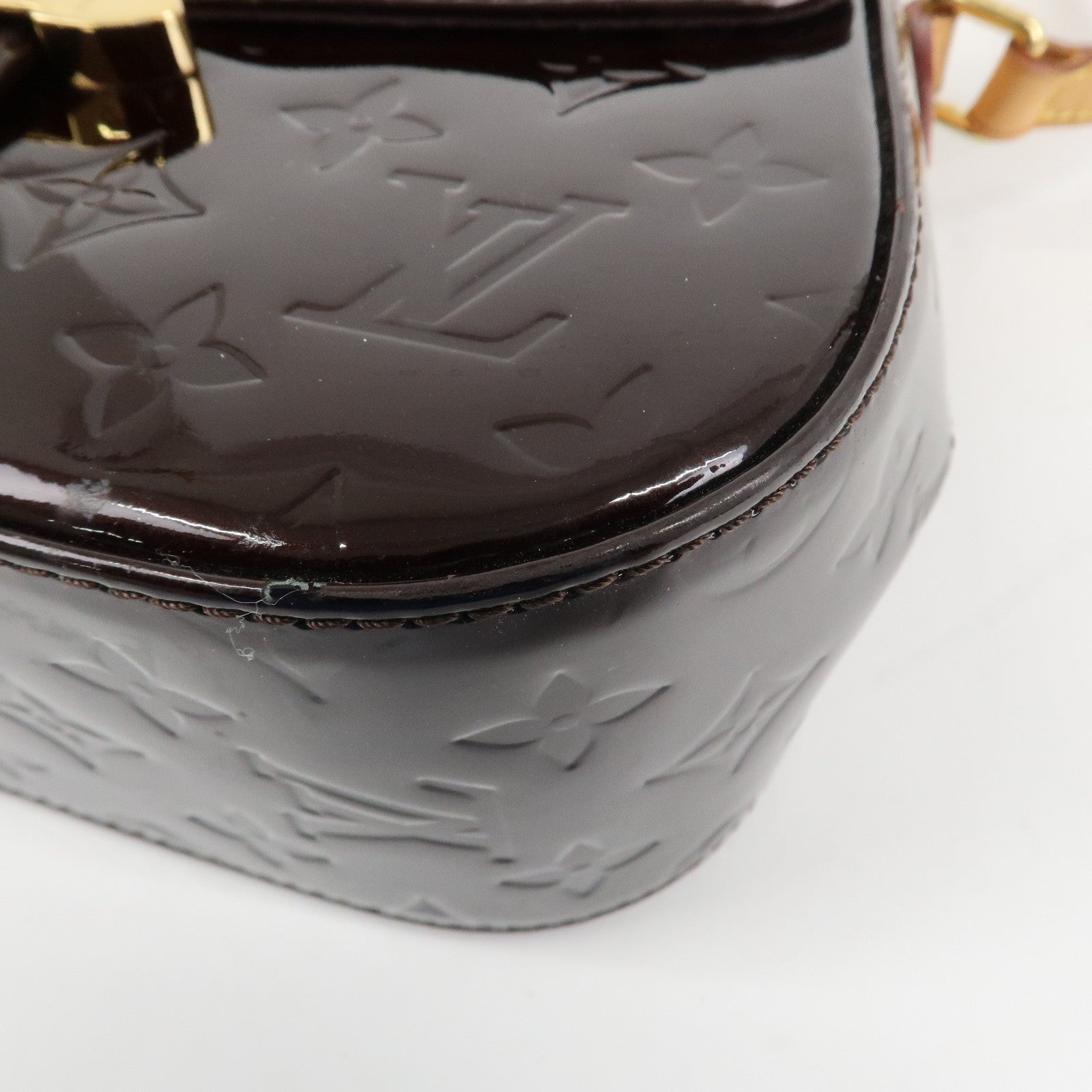 Louis Vuitton Monogram Vernis Leather Belleflower PM M91704 Used