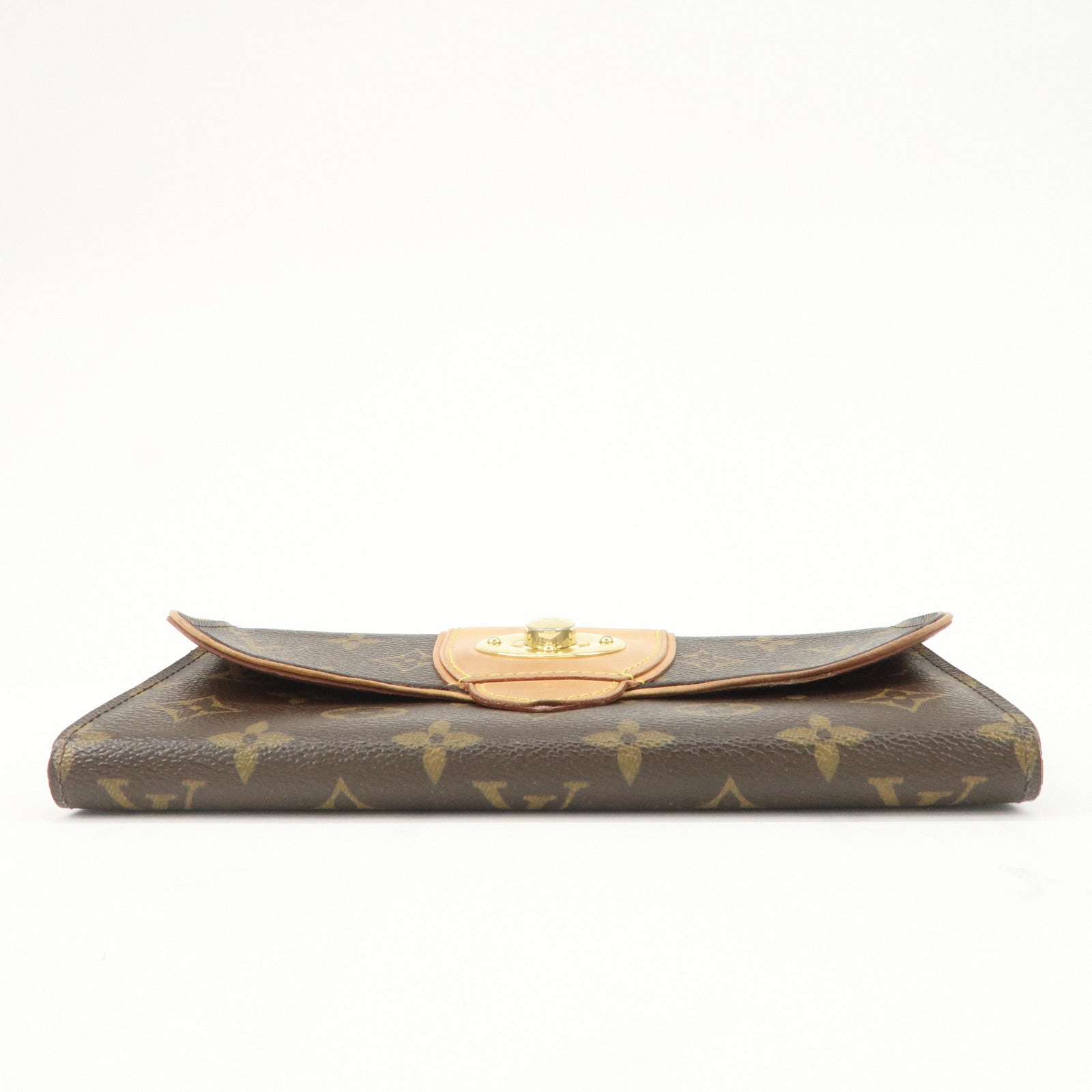 Louis Vuitton Monogran Portefeuille Boetie Long Wallet Brown M63220