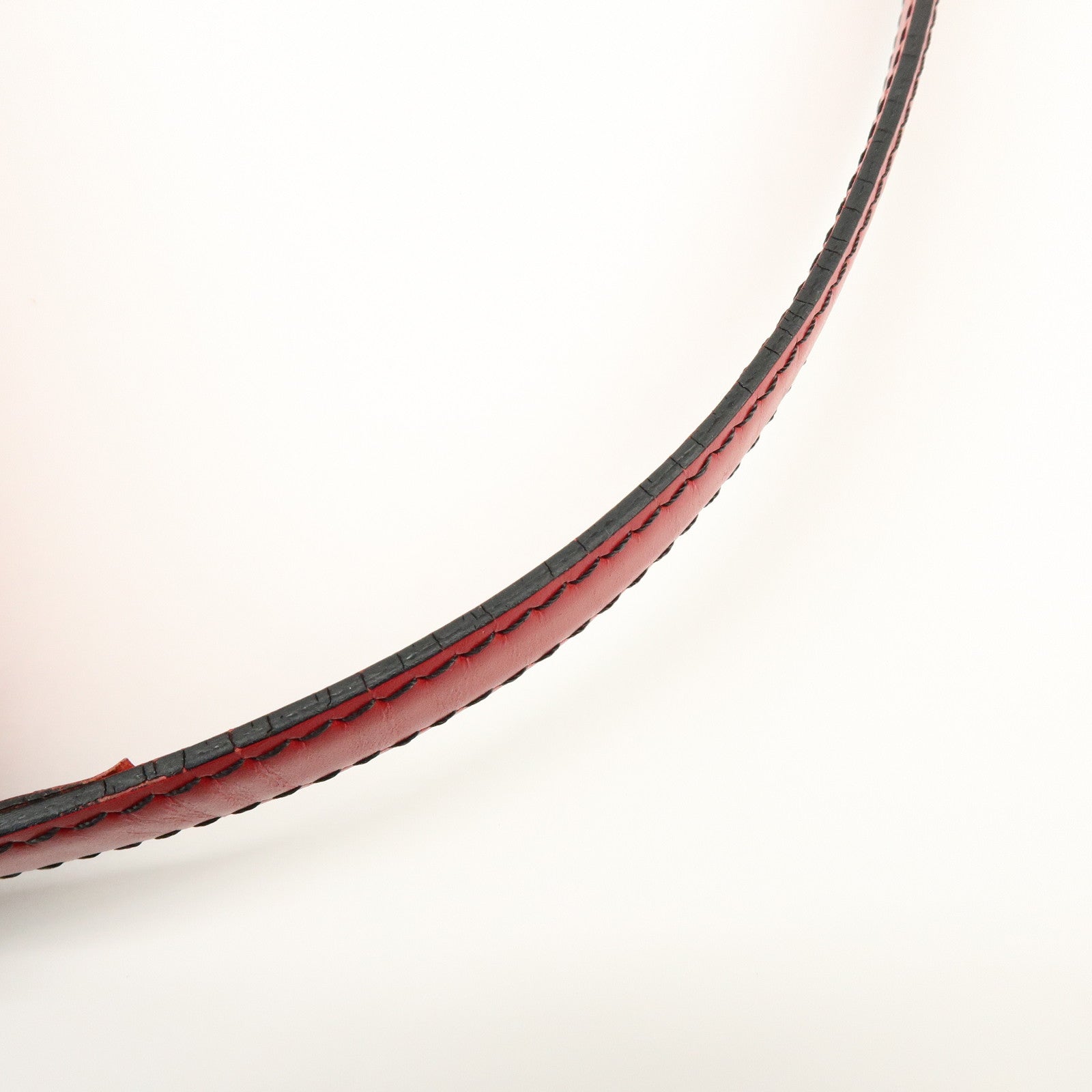 Louis Vuitton Epi Leather Mini Saint Cloud Shoulder Bag Red M52217