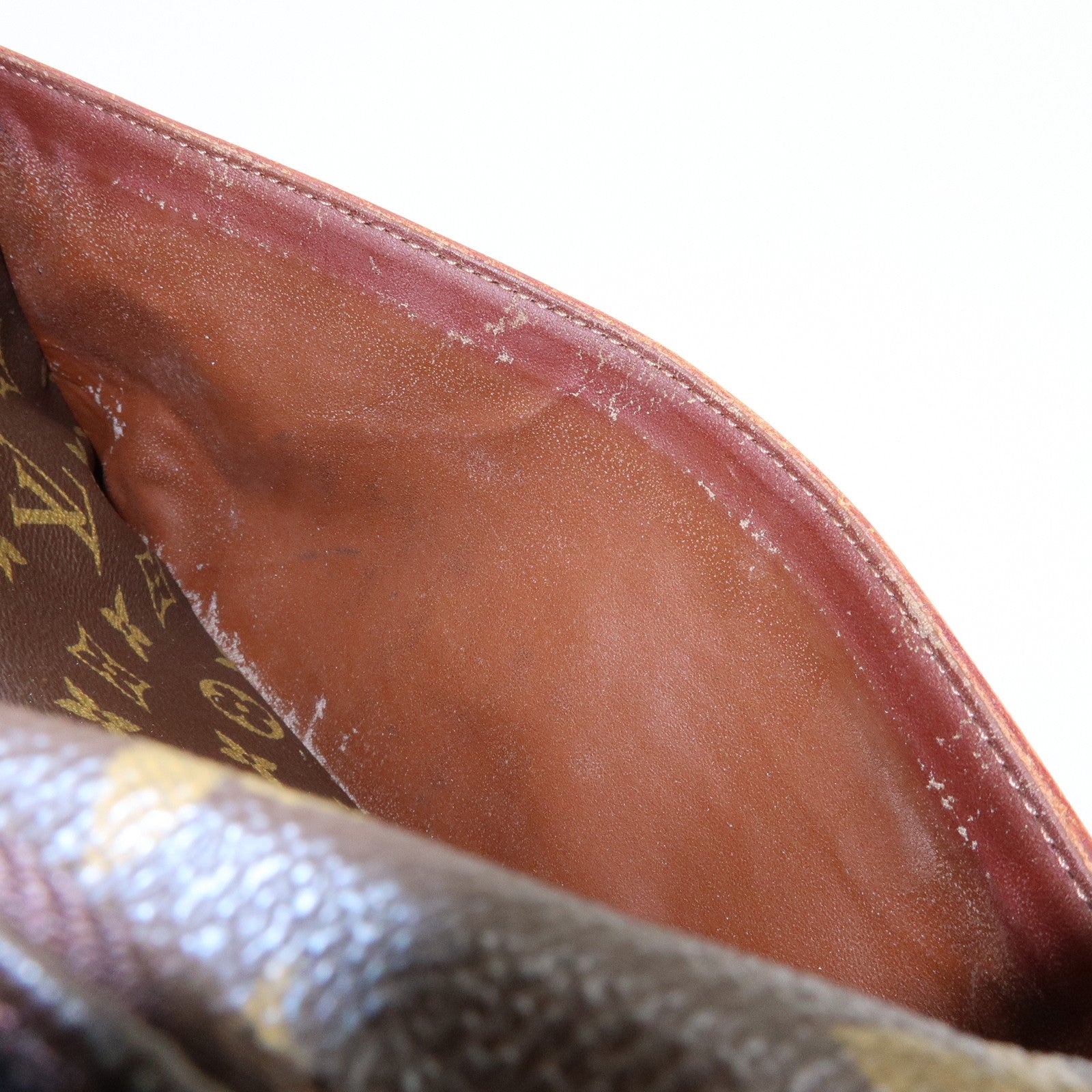 Louis Vuitton Monogram Compiegne 28 Pouch Clutch Bag Brown M51845
