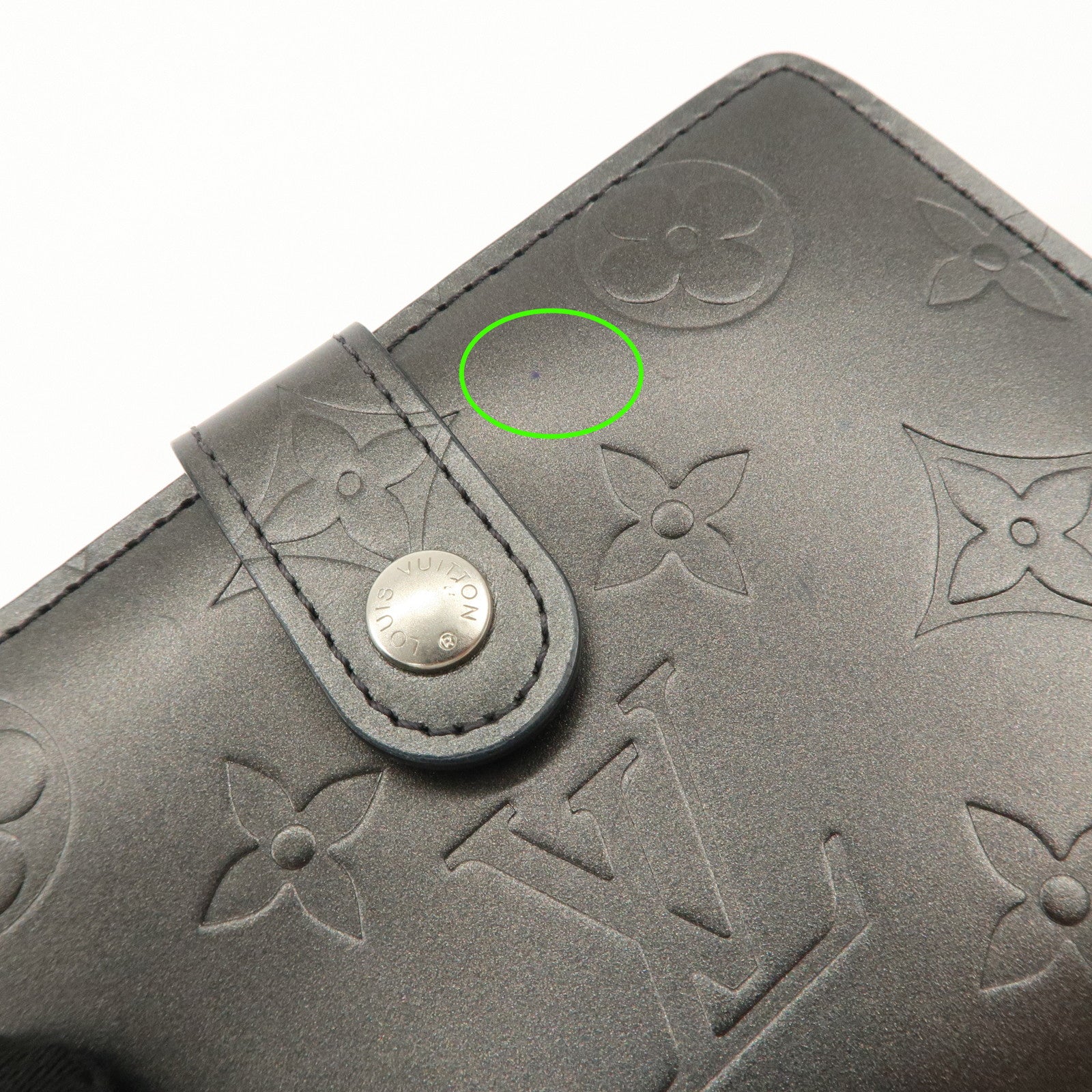 Louis Vuitton Monogram Matte Portefeuille Viennois Noir M65147