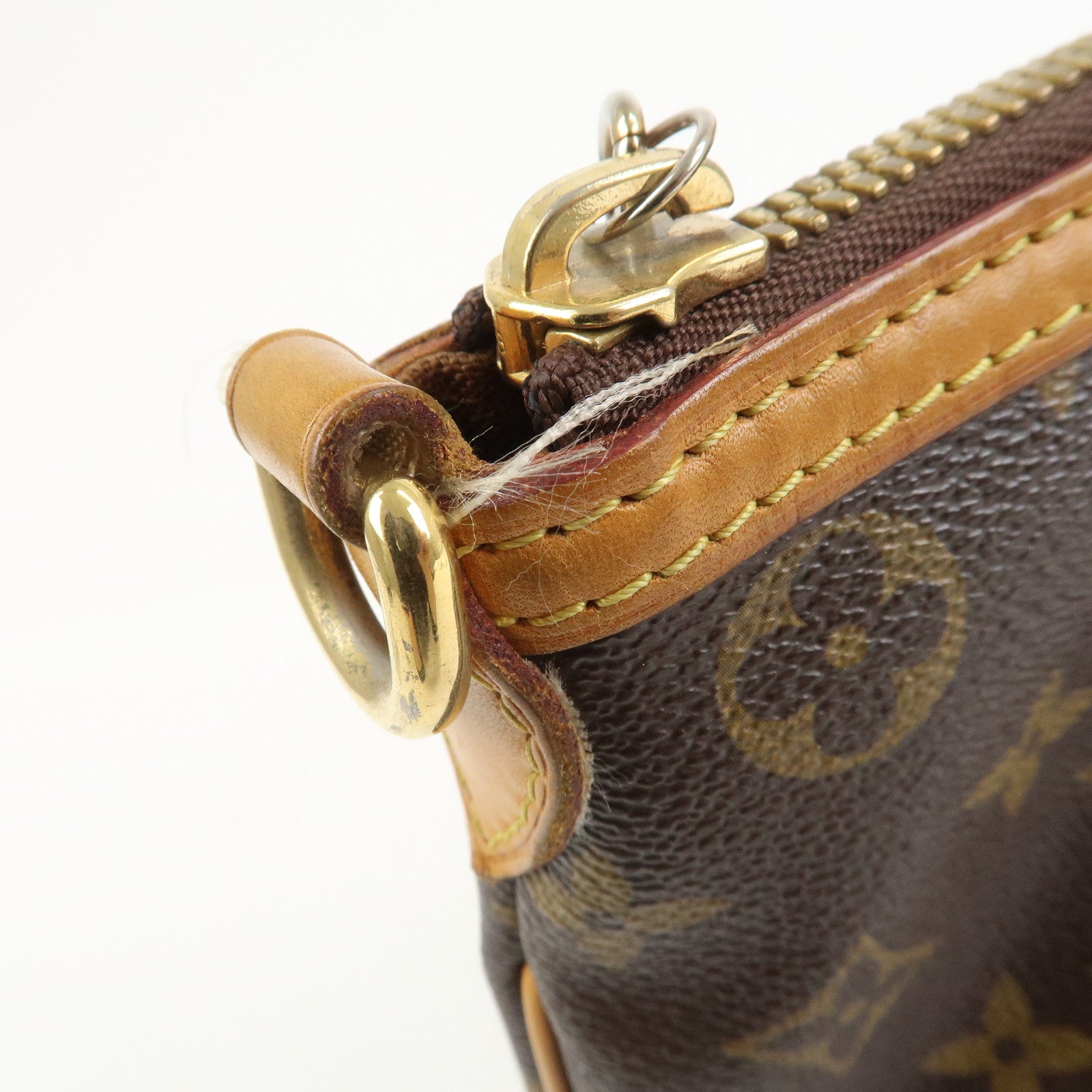 Louis Vuitton Monogram Palermo PM 2Way Bag Hand Bag Brown M40145