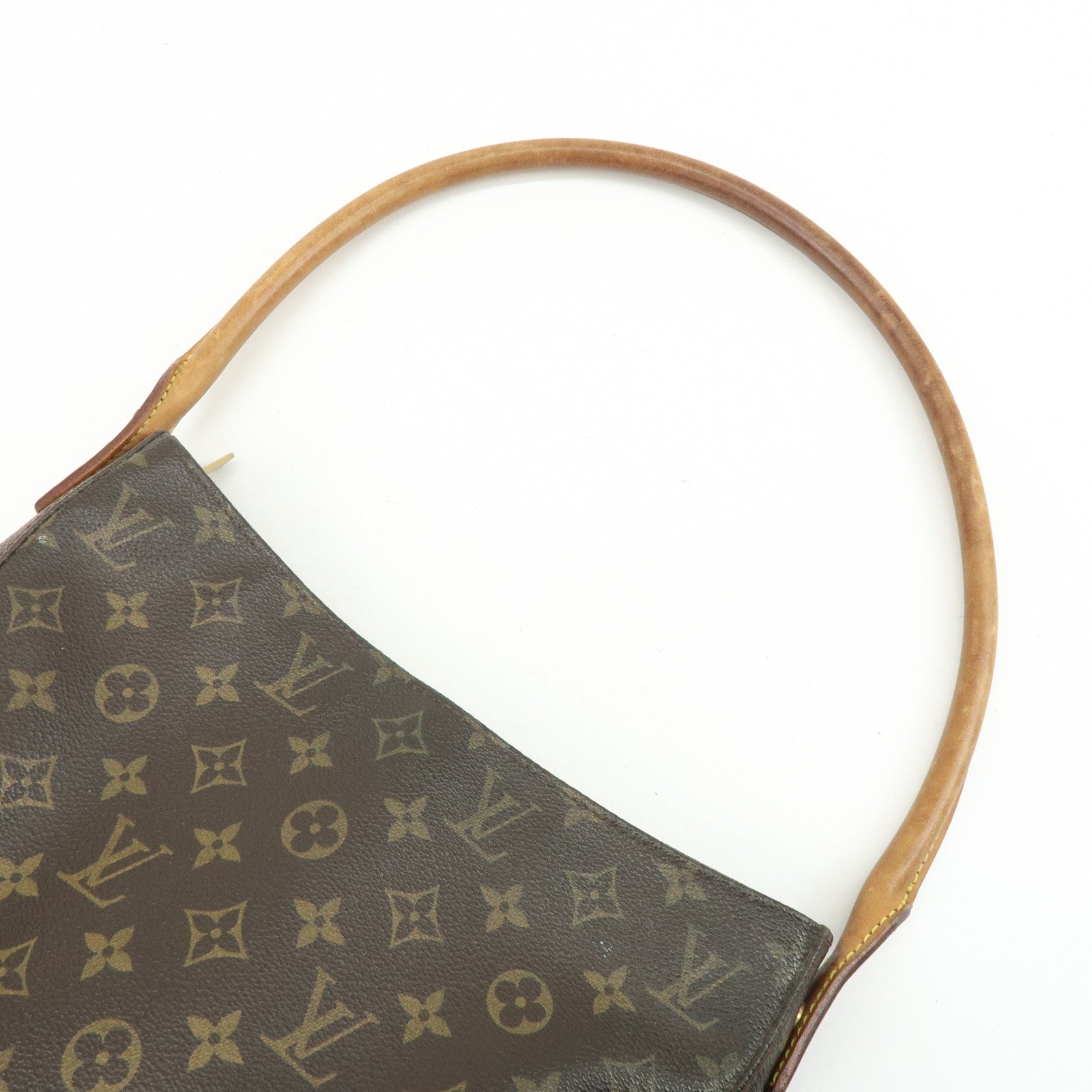 Louis Vuitton Monogram Looping GM Shoulder Bag Brown M51145