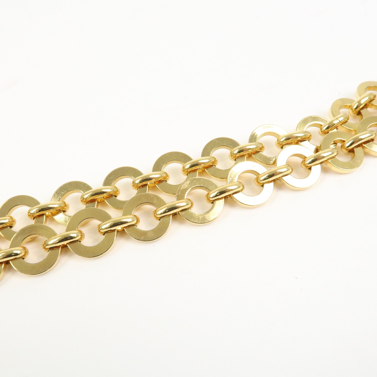 Ferragamo Gancini Suede Chain Shoulder Bag Crossbody Bag Black