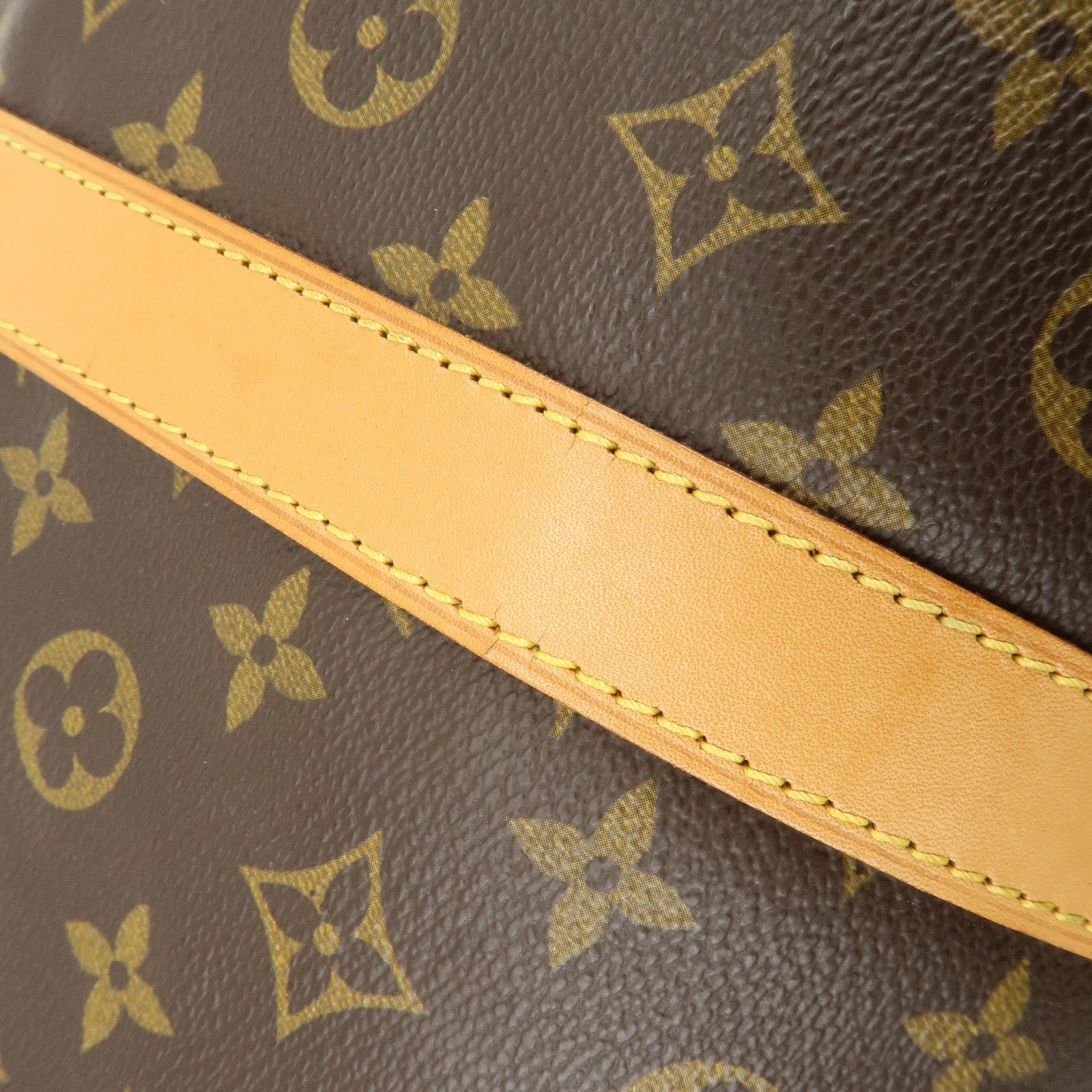 Louis Vuitton Monogram Keep All Bandouliere 60 Boston Bag M41412
