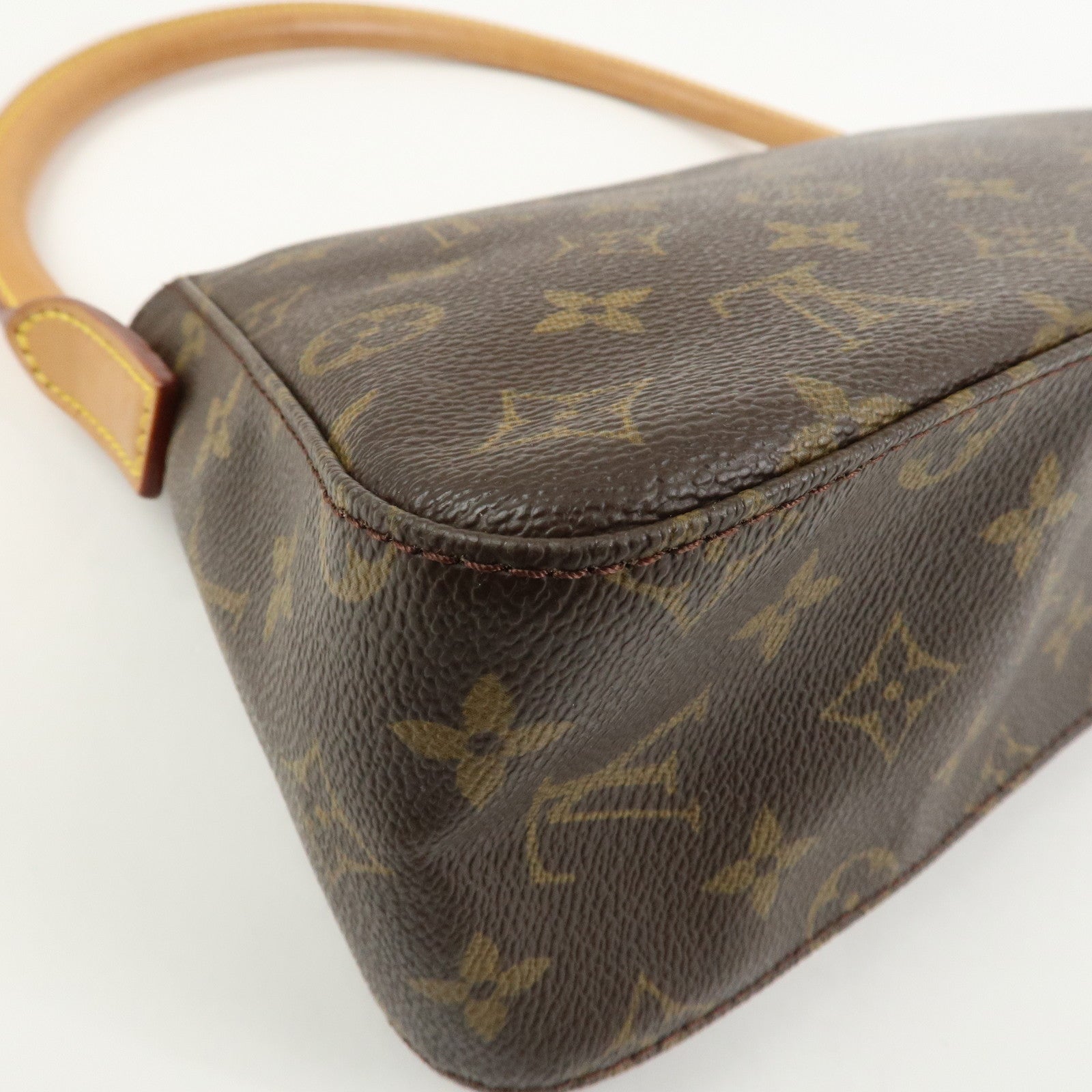 Louis Vuitton Monogram Mini Looping Shoulder Bag Brown M51147