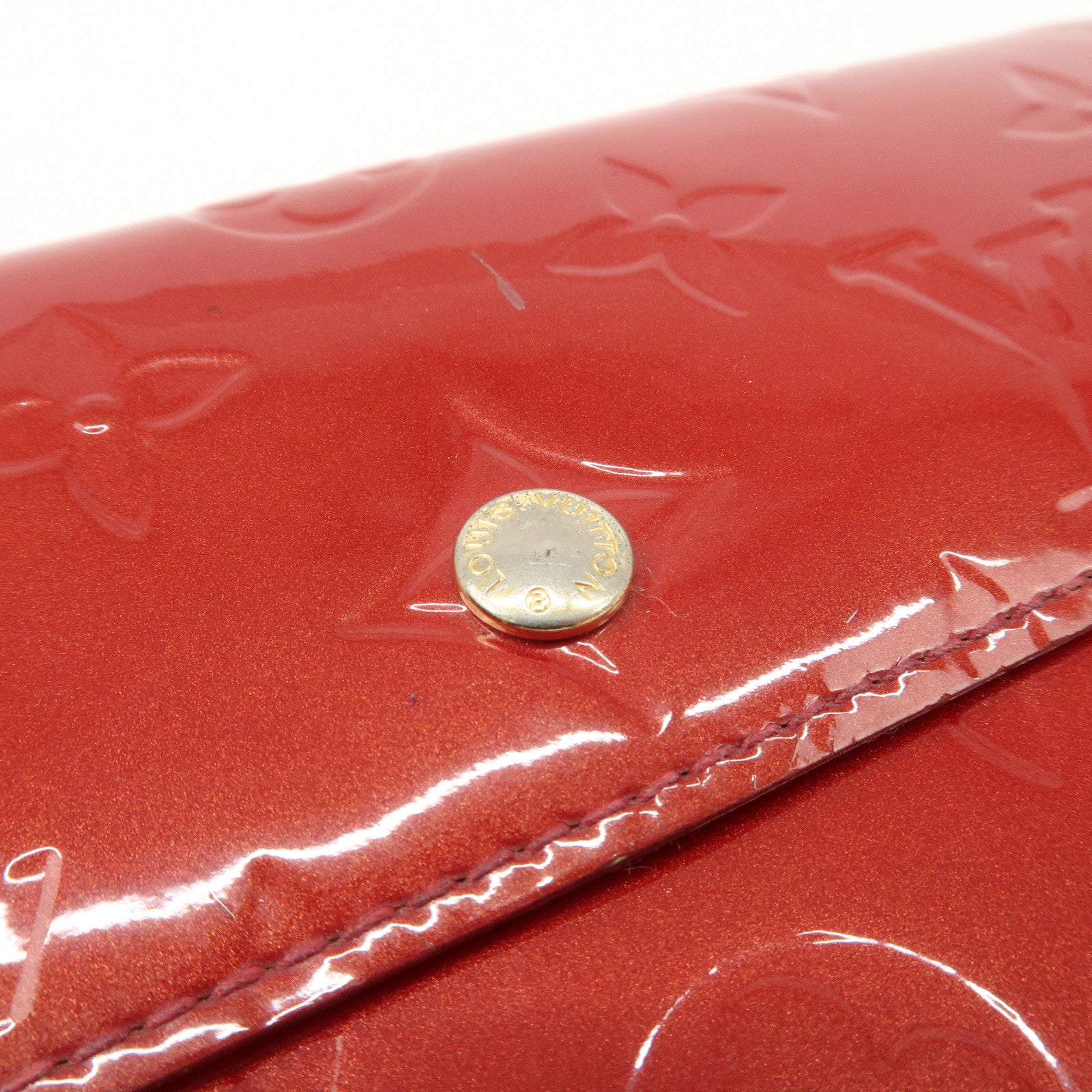 Louis Vuitton Monogram Vernis Set of Long Wallet M91767 M91984 Used