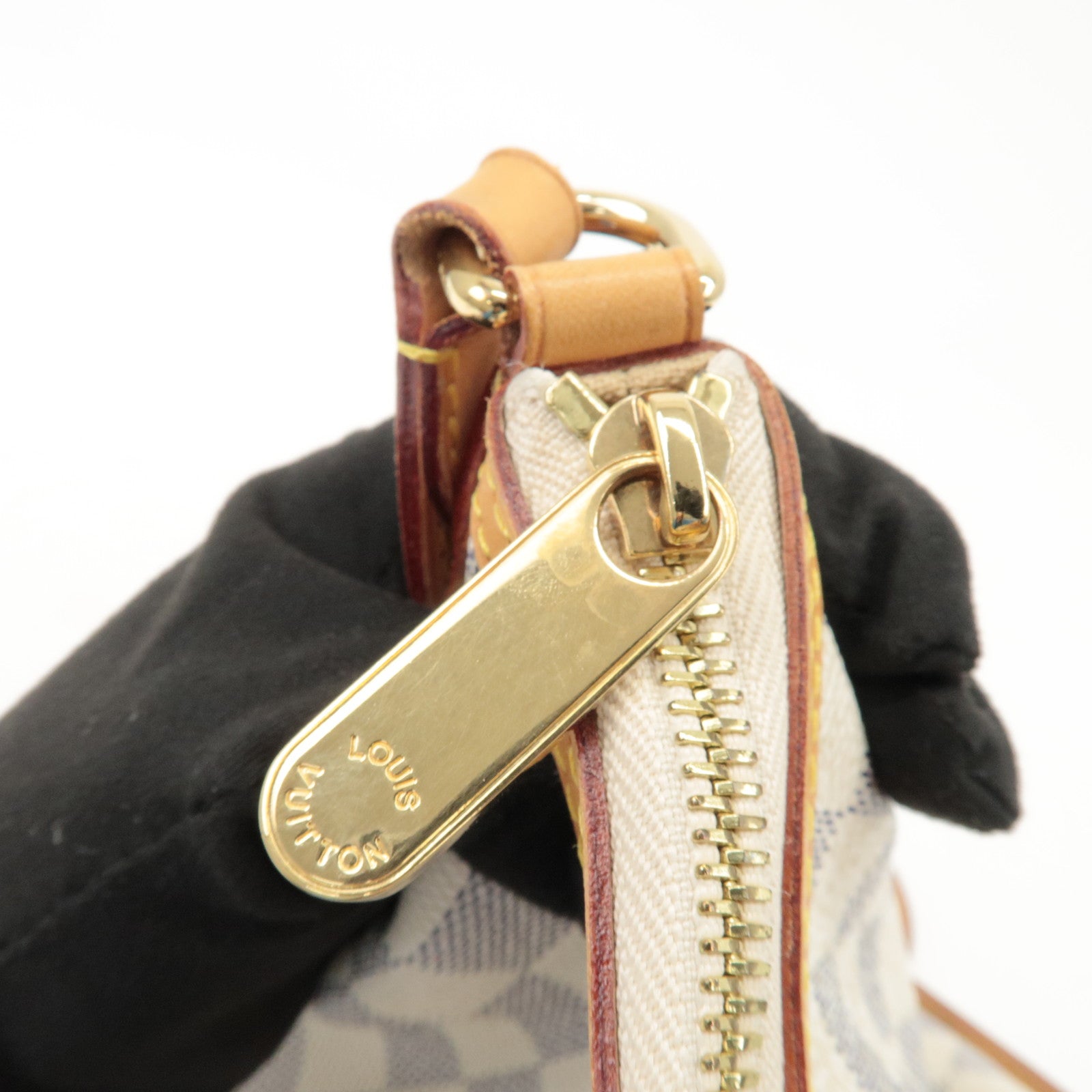 Louis Vuitton Damier Azur Siracusa MM Shoulder Bag N41112 Used