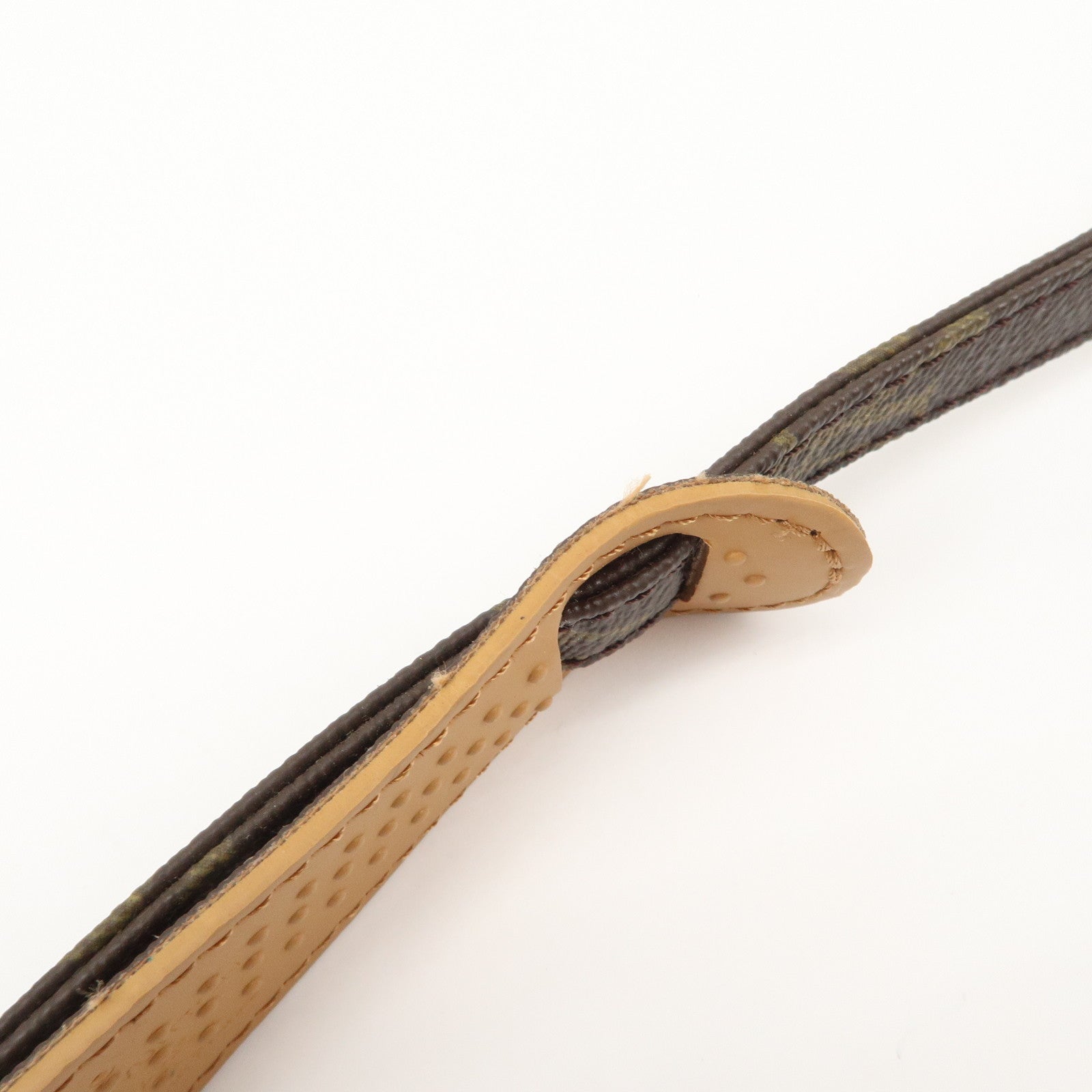 Louis Vuitton Monogram Canvas Shoulder Strap 120cm 1.6cm Brown J75010 Used