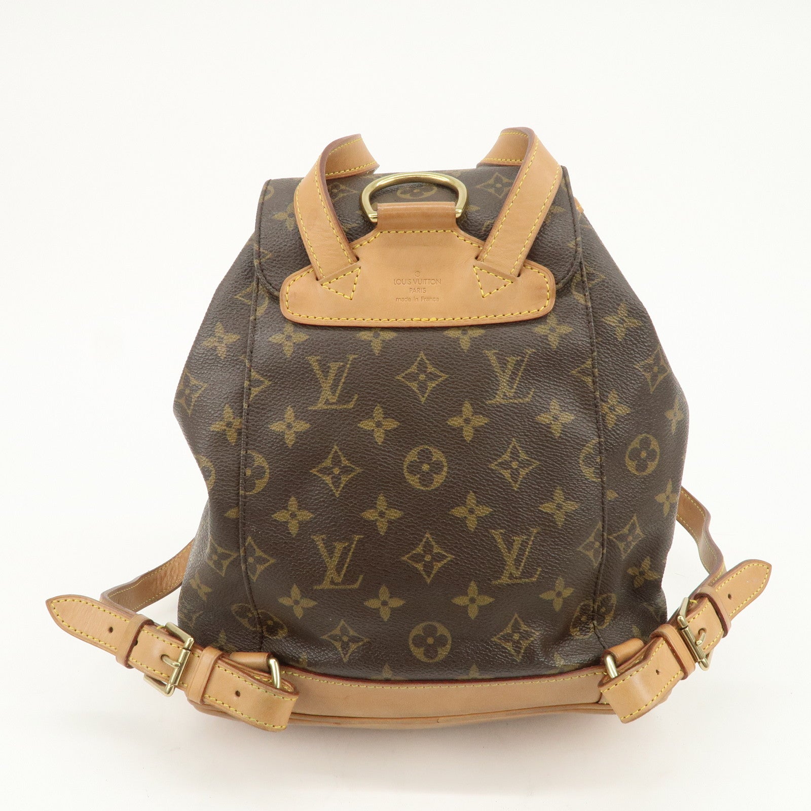 Louis Vuitton Monogram Canvas Montsouris MM Backpack Brown M51136