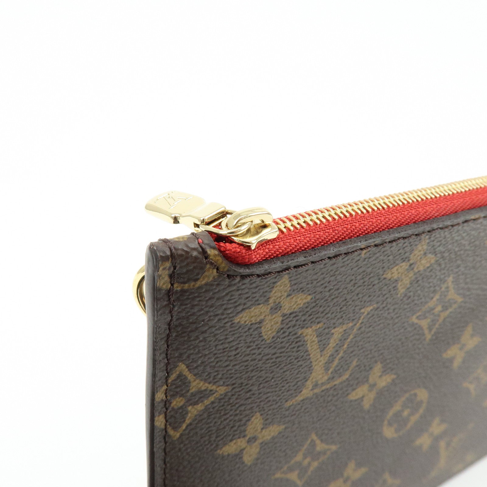 Louis Vuitton Monogram Canvas Leather Pouch for Neverfull MM M41177