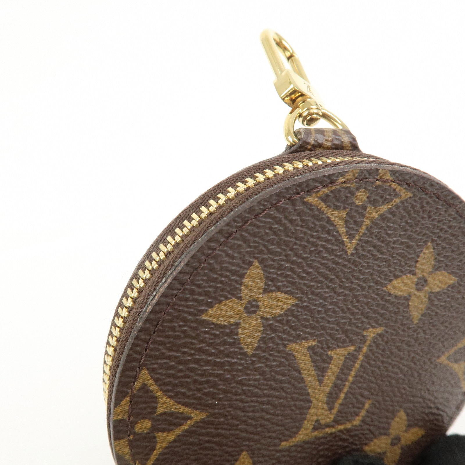 Louis Vuitton Monogram Canvas Coin Case Coin Wallet Brown