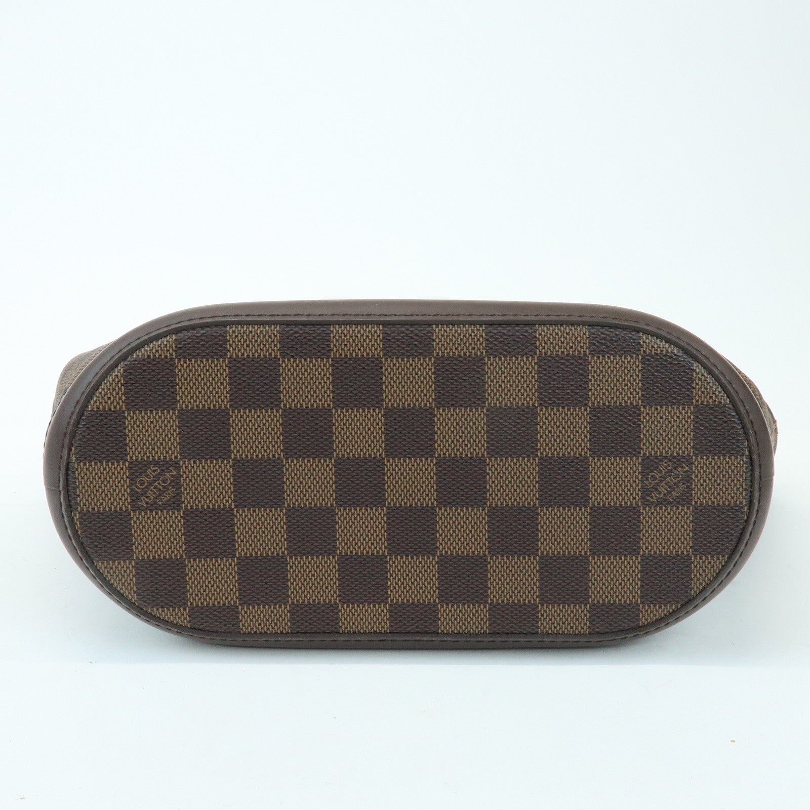 Louis Vuitton Damier Manosque PM Canvas Tote Bag Ebene N51121
