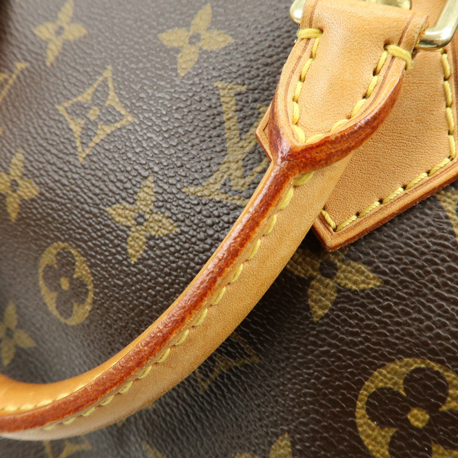 Louis Vuitton Monogram Speedy 30 Boston Bag Hand Bag Brown M41526