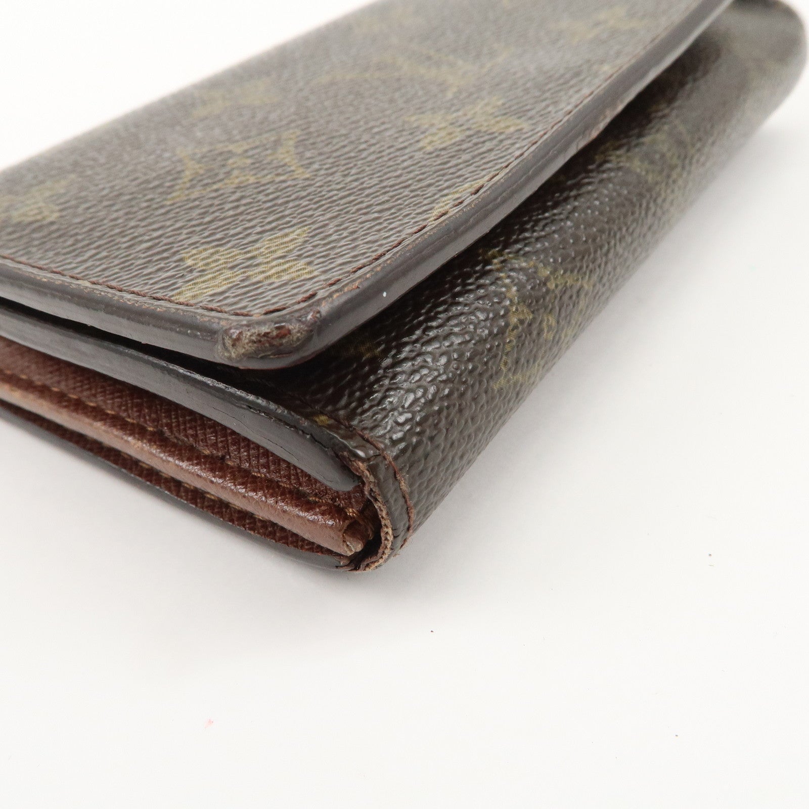 Louis Vuitton Set of 2 Monogram Wallet M61652 M61730 Used