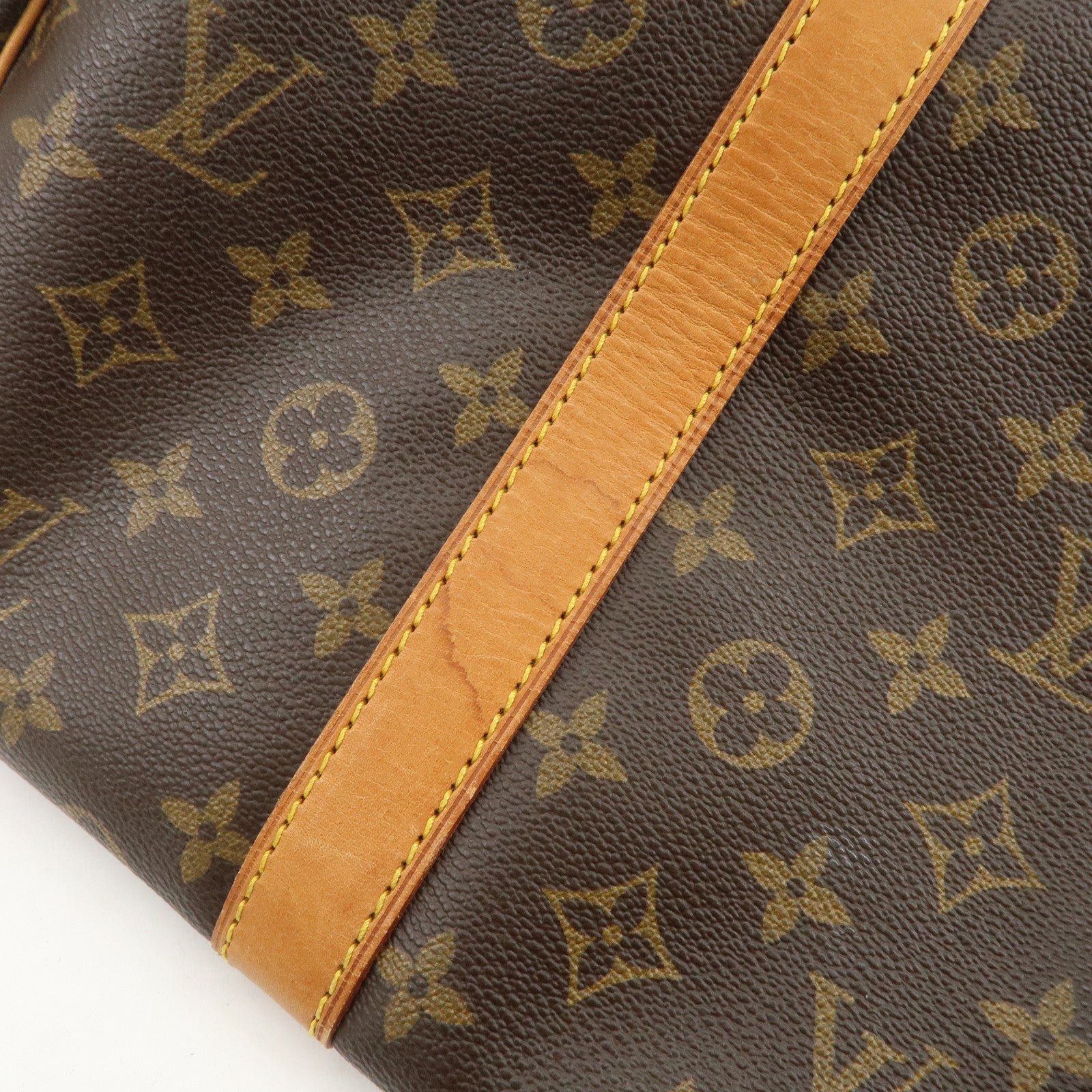 Louis Vuitton Monogram Keep All Bandouliere 55 Boston Bag M41414