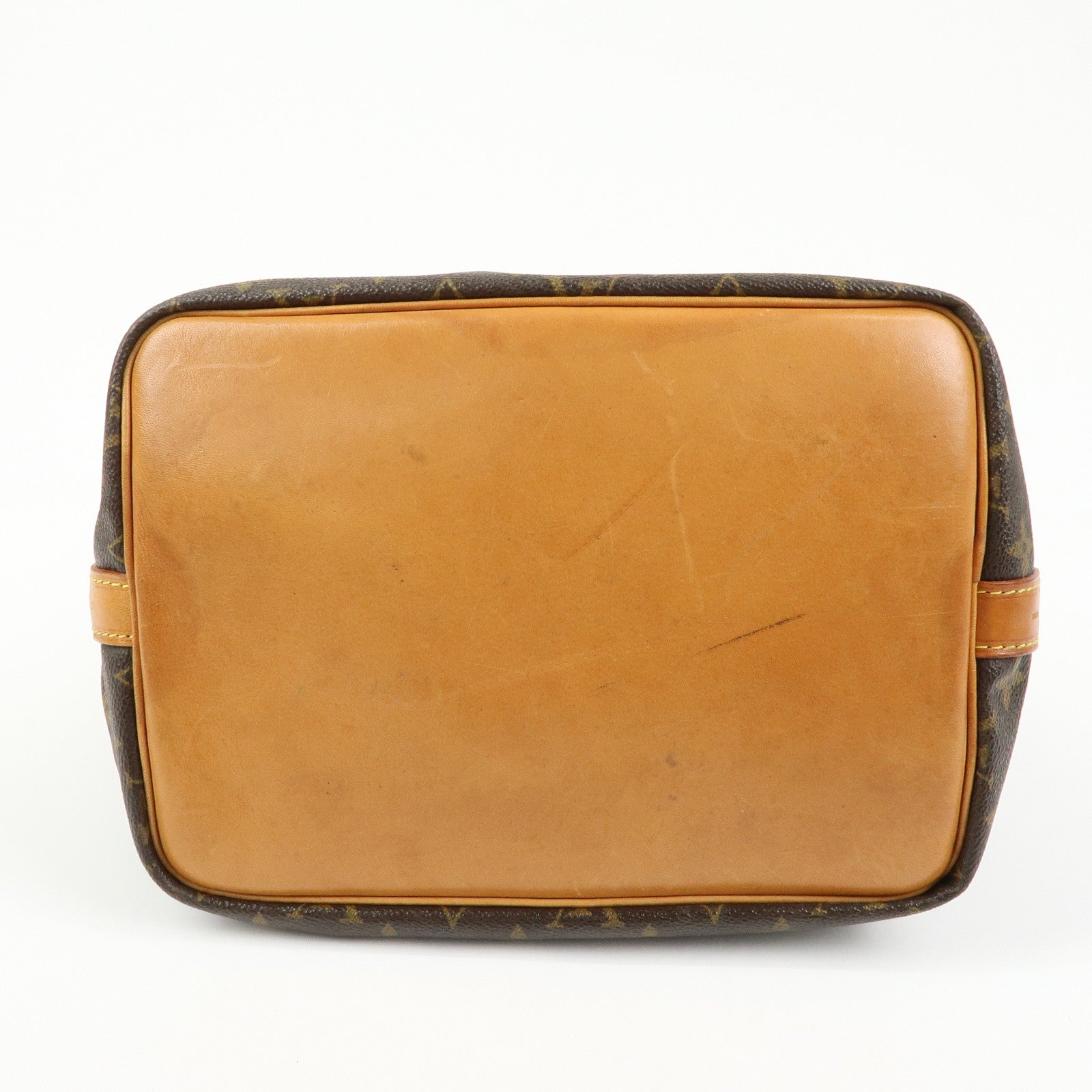 Louis Vuitton Monogram Petit Noe Shoulder Bag Brown M42226